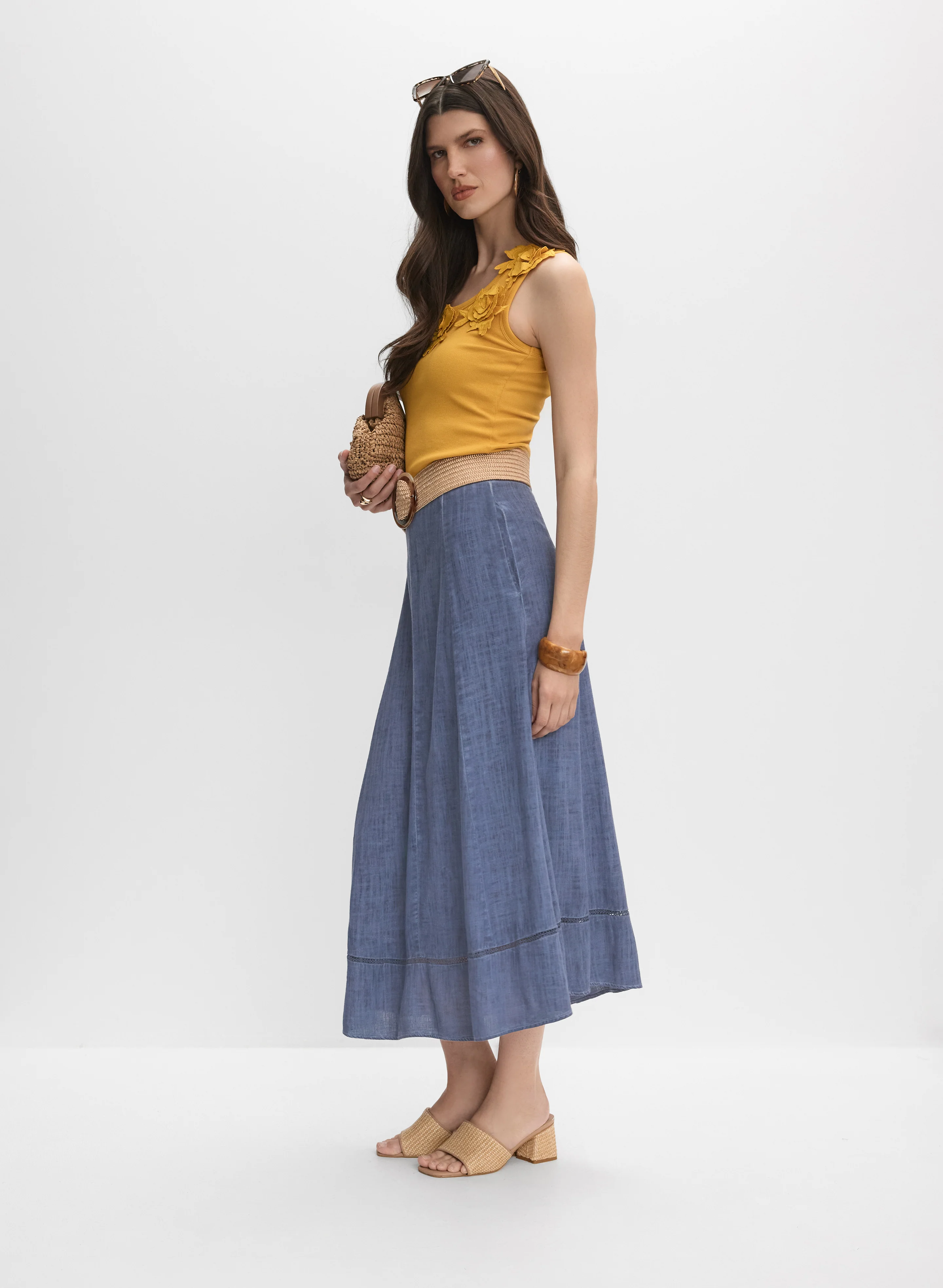 Garment-Dye Skirt
