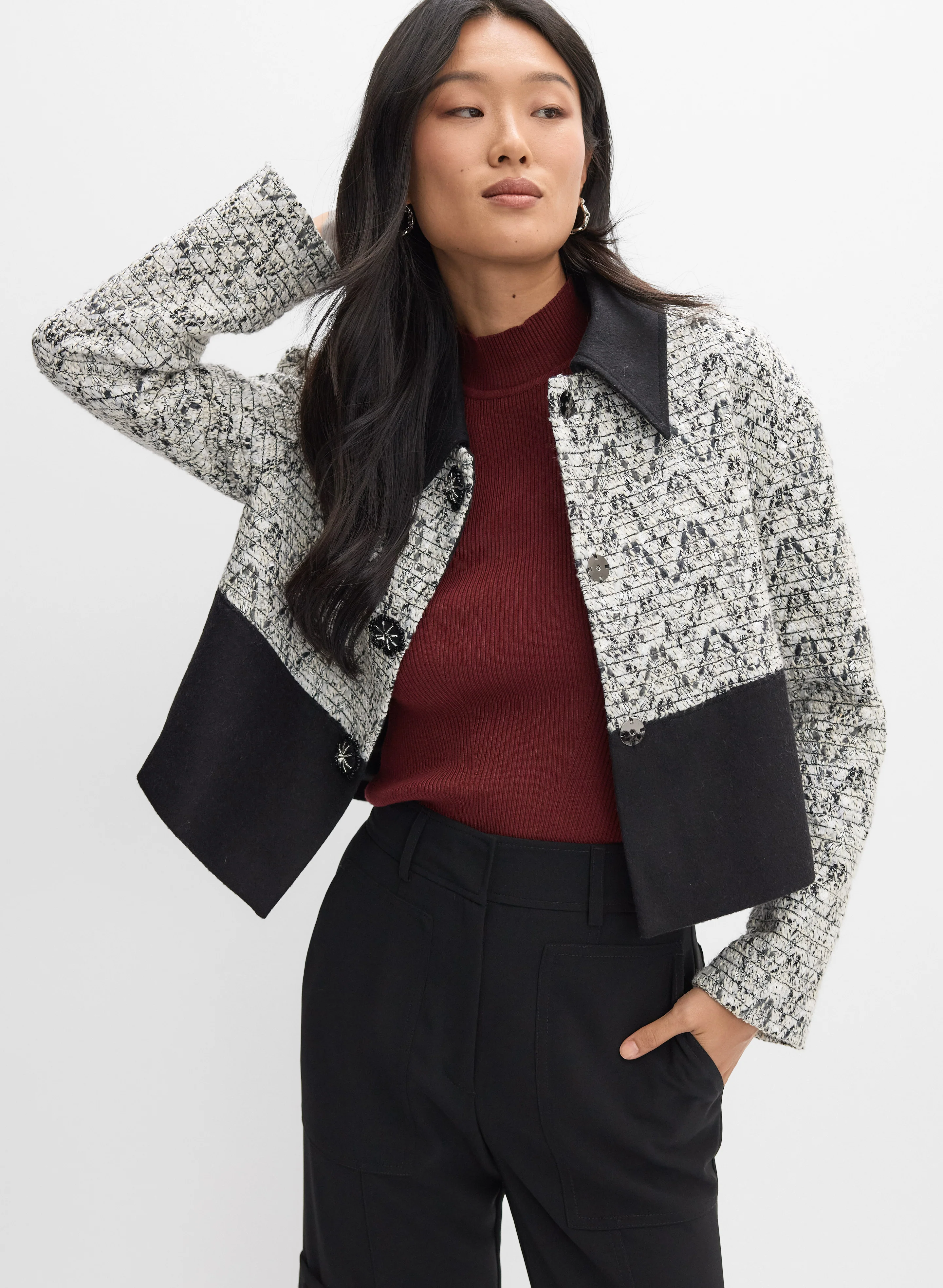 Short Tweed Jacket
