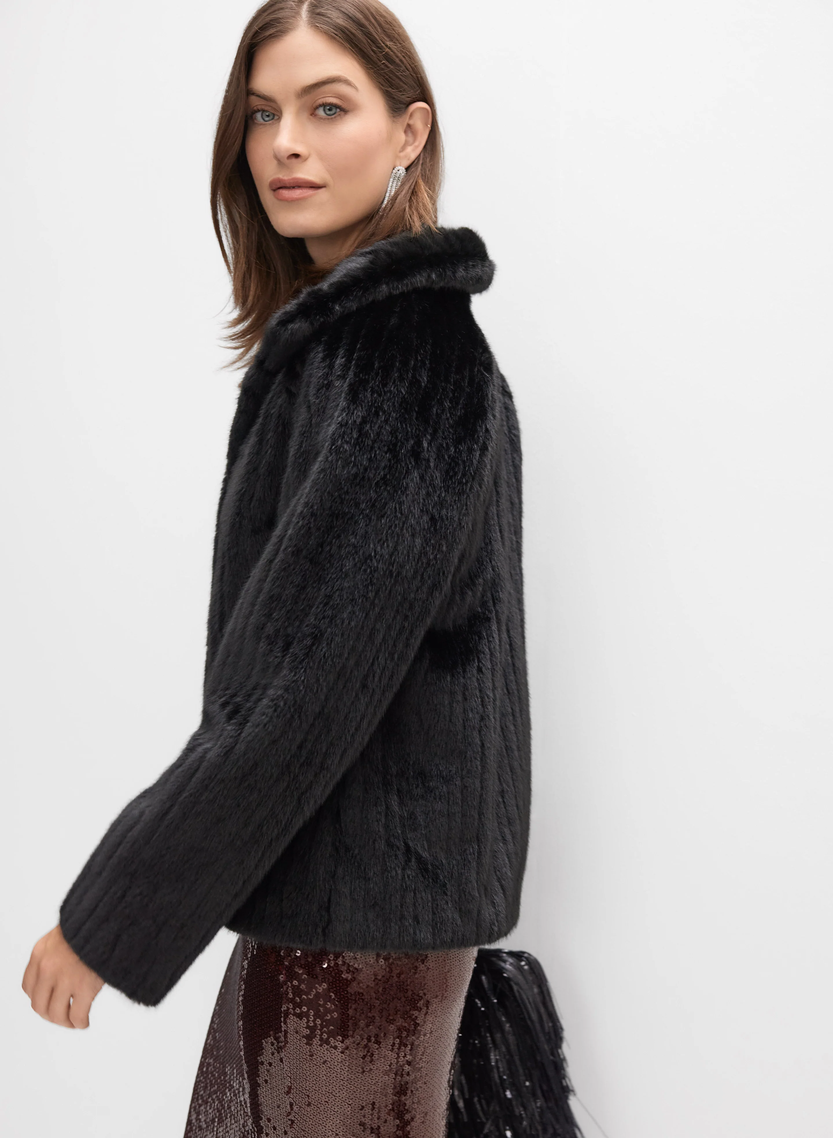 Faux Fur Jacket