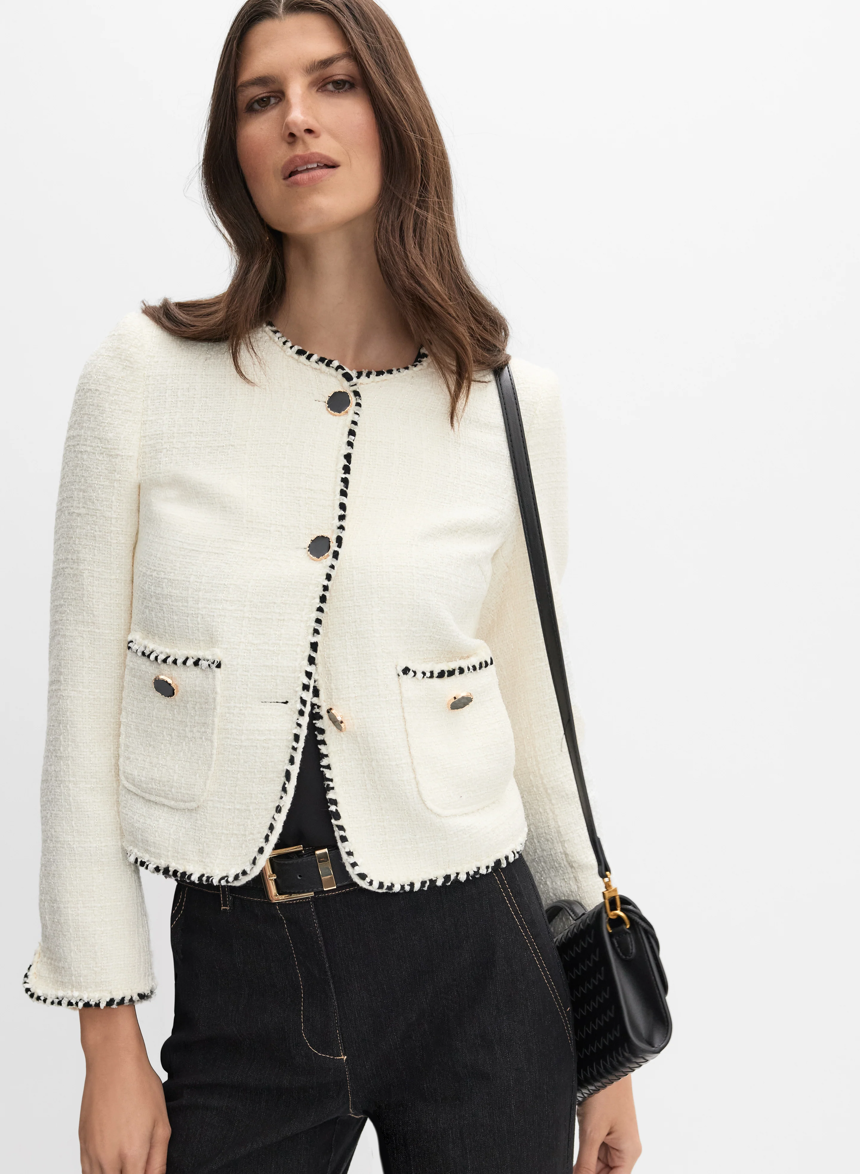 11129-joseph-ribkoff-boucl-jacket-1.webp Joseph Ribkoff - Bouclé Jacket