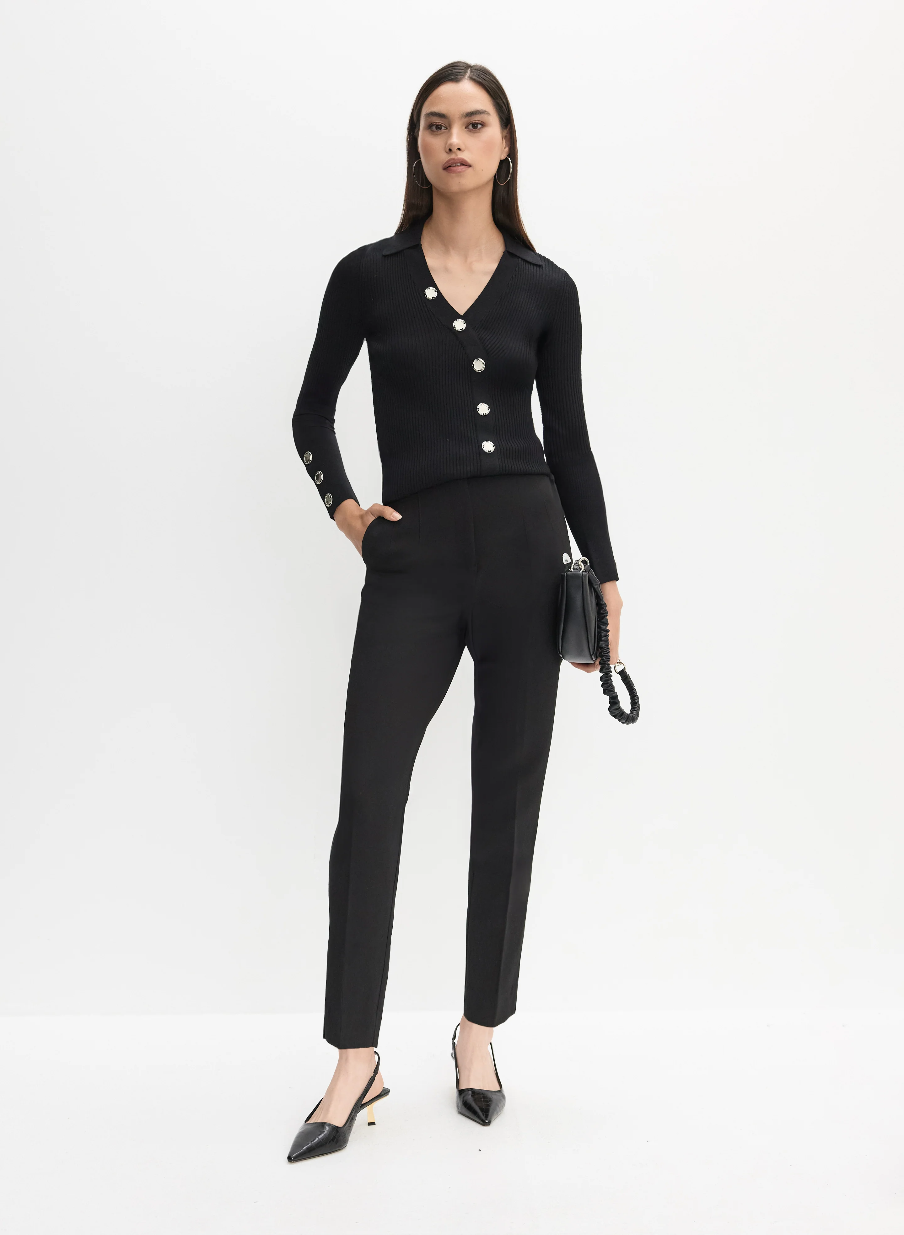 11138-ribbed-asymmetrical-button-up-sweater-3.webp Ribbed Asymmetrical Button-Up Sweater