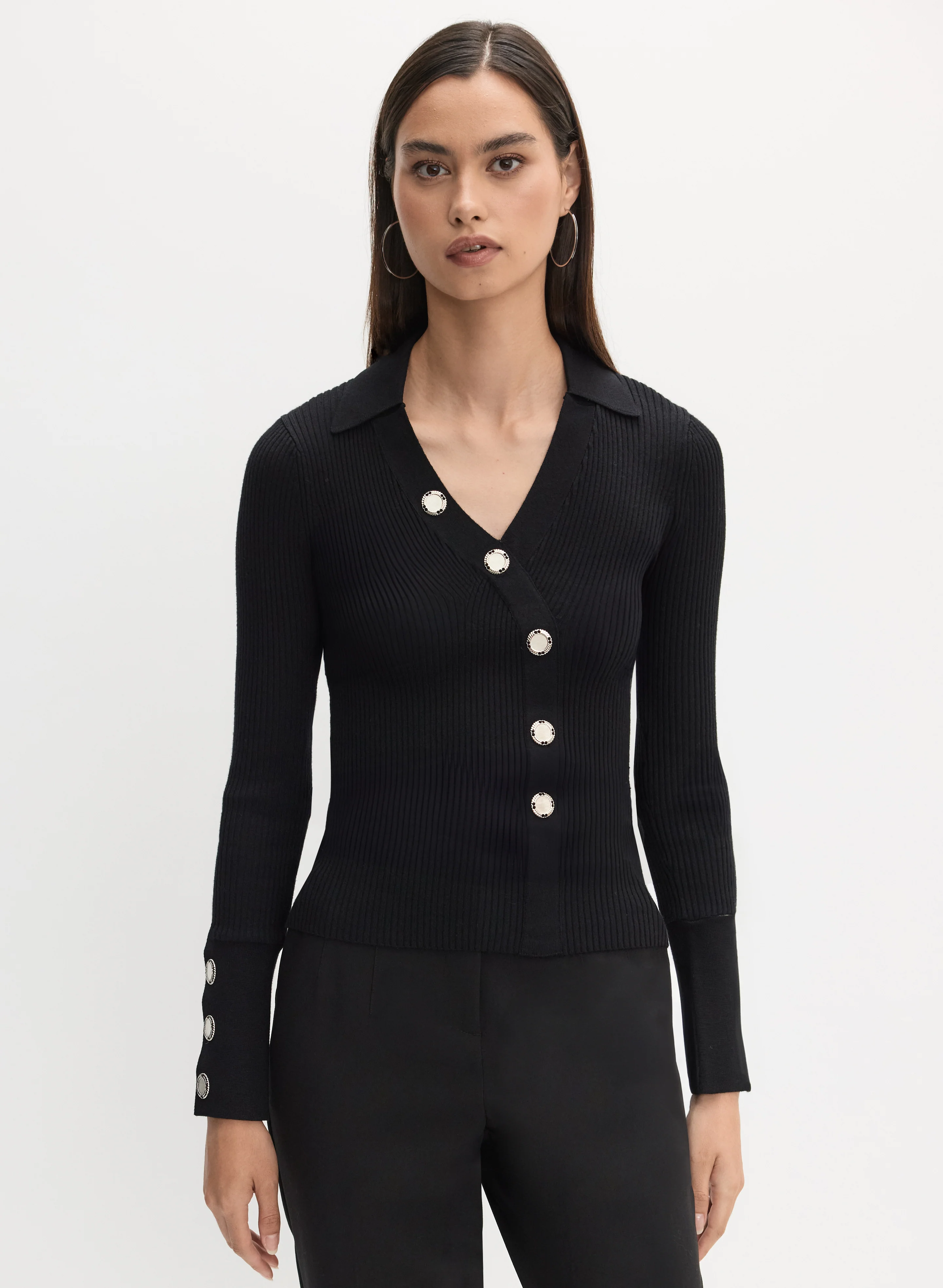 11138-ribbed-asymmetrical-button-up-sweater-5.webp Ribbed Asymmetrical Button-Up Sweater