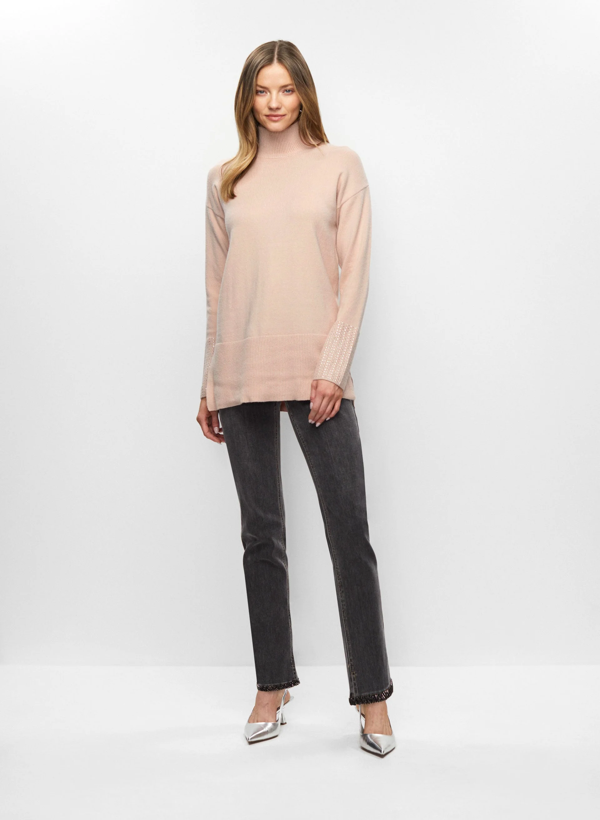 11498-rhinestone-cuff-tunic-sweater-3.webp Rhinestone Cuff Tunic Sweater