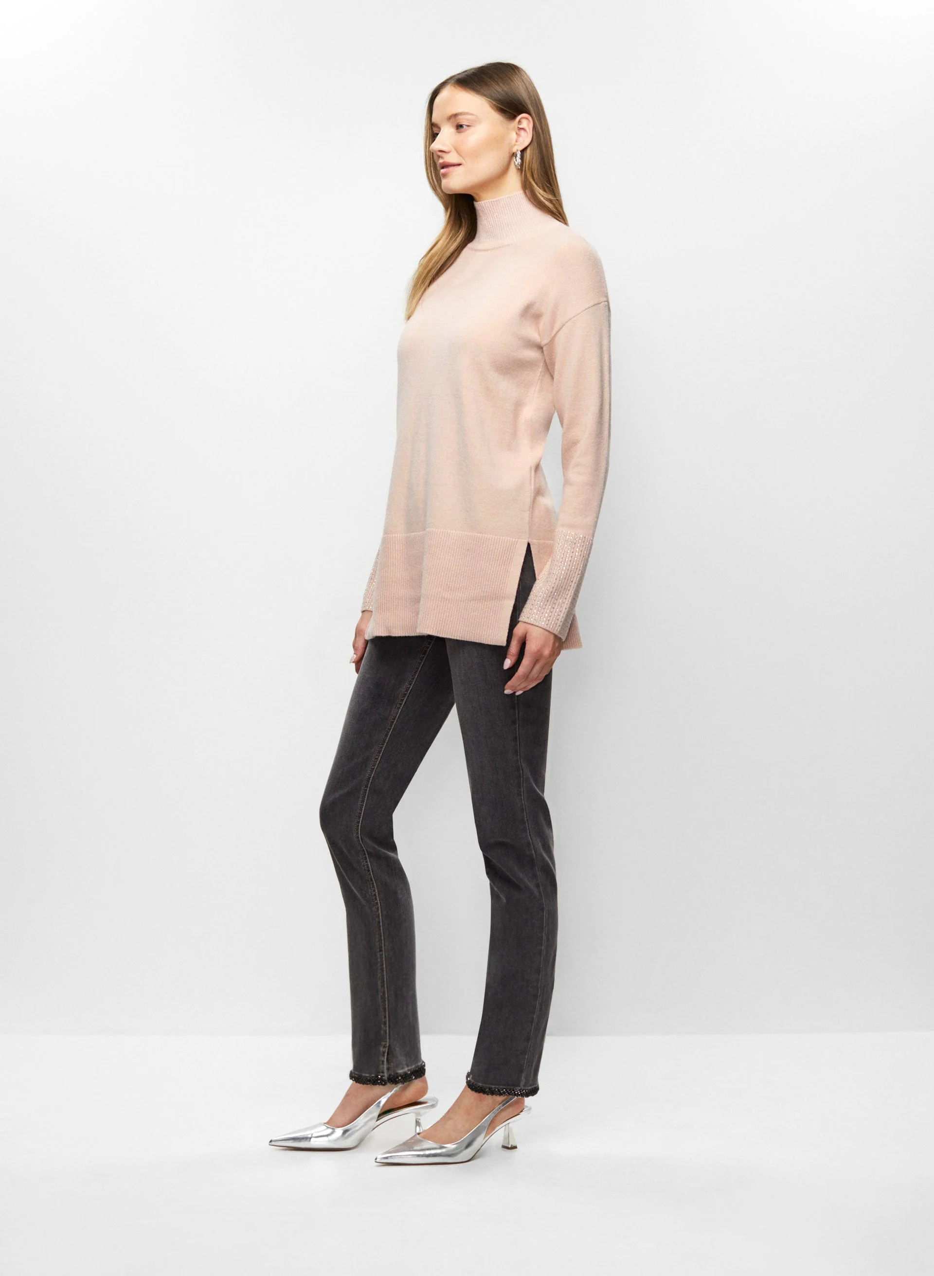 11498-rhinestone-cuff-tunic-sweater-5.webp Rhinestone Cuff Tunic Sweater
