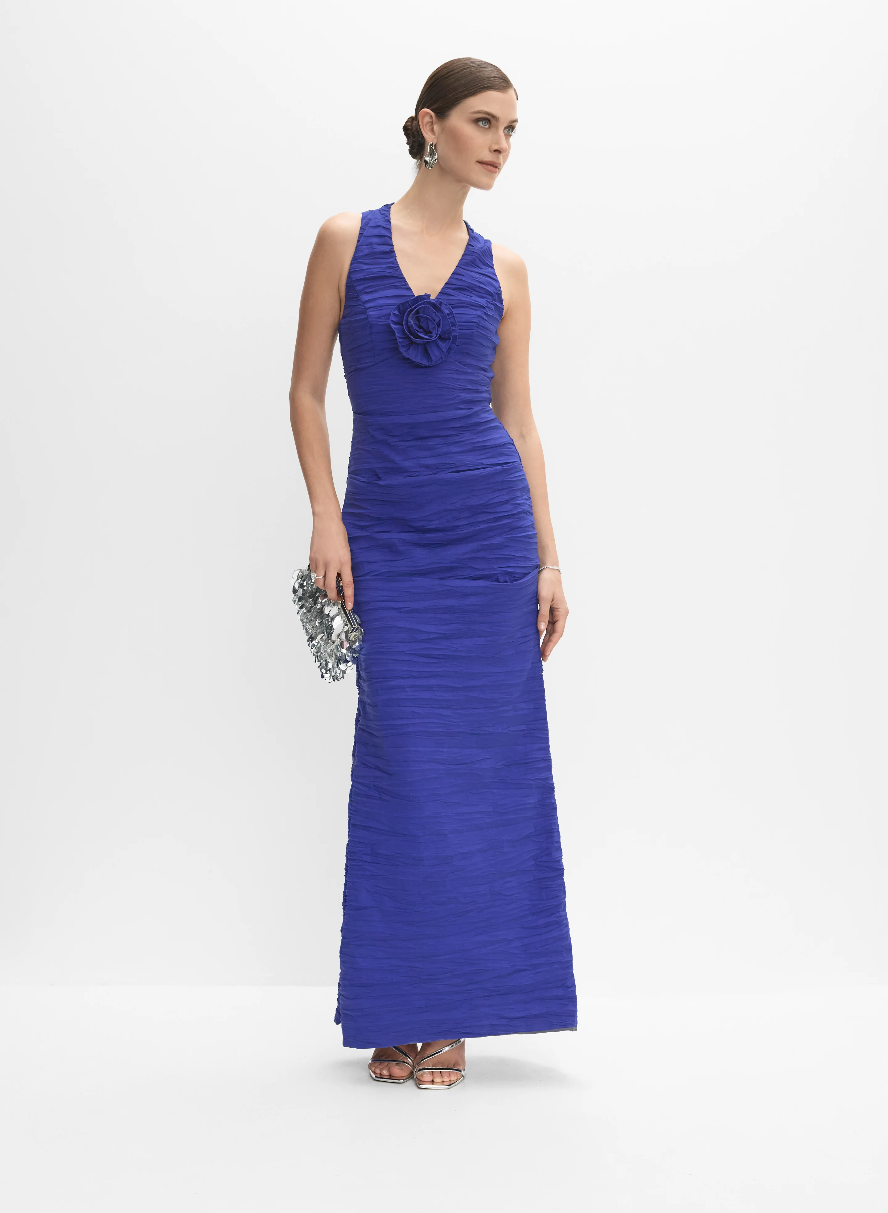 Alex Evenings - Textured Taffeta Dress
