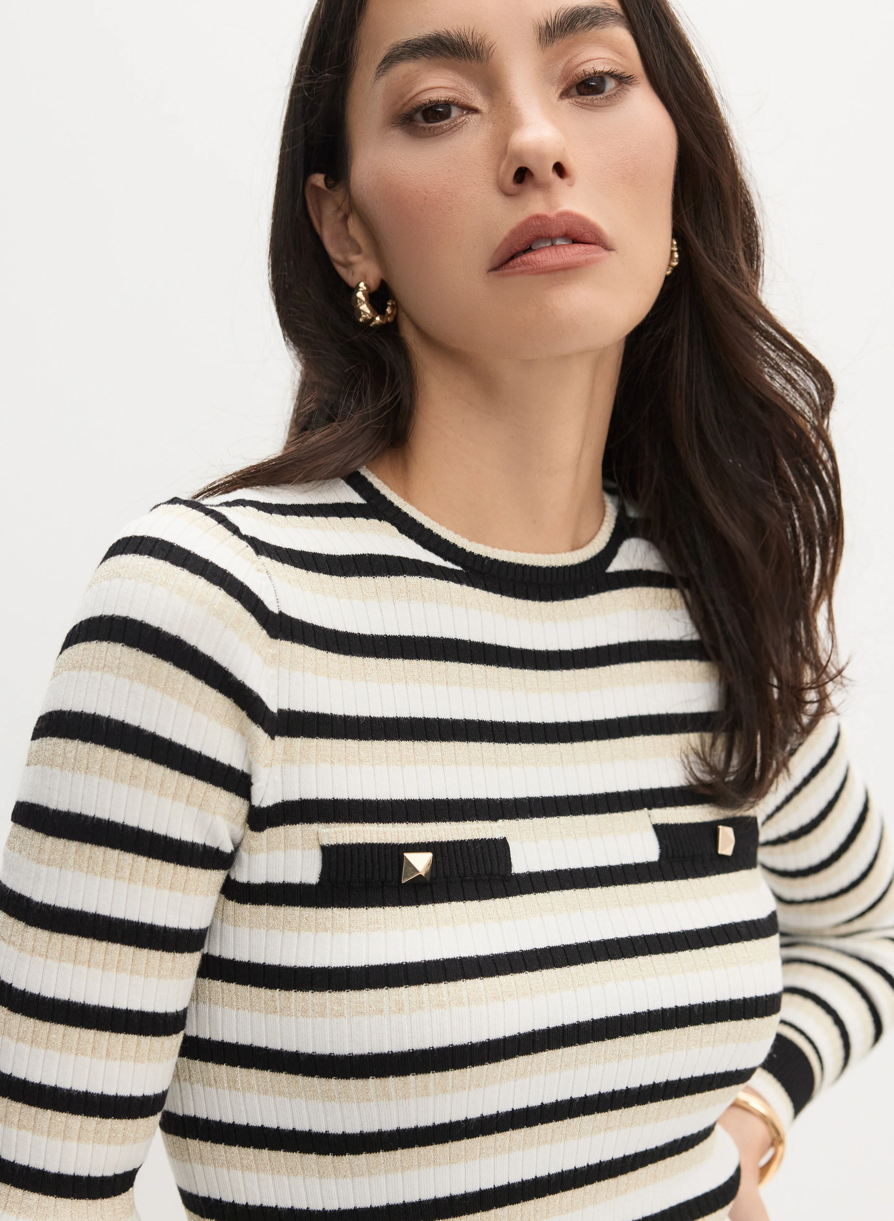 11570-stripe-print-ribbed-sweater-2.webp Stripe Print Ribbed Sweater