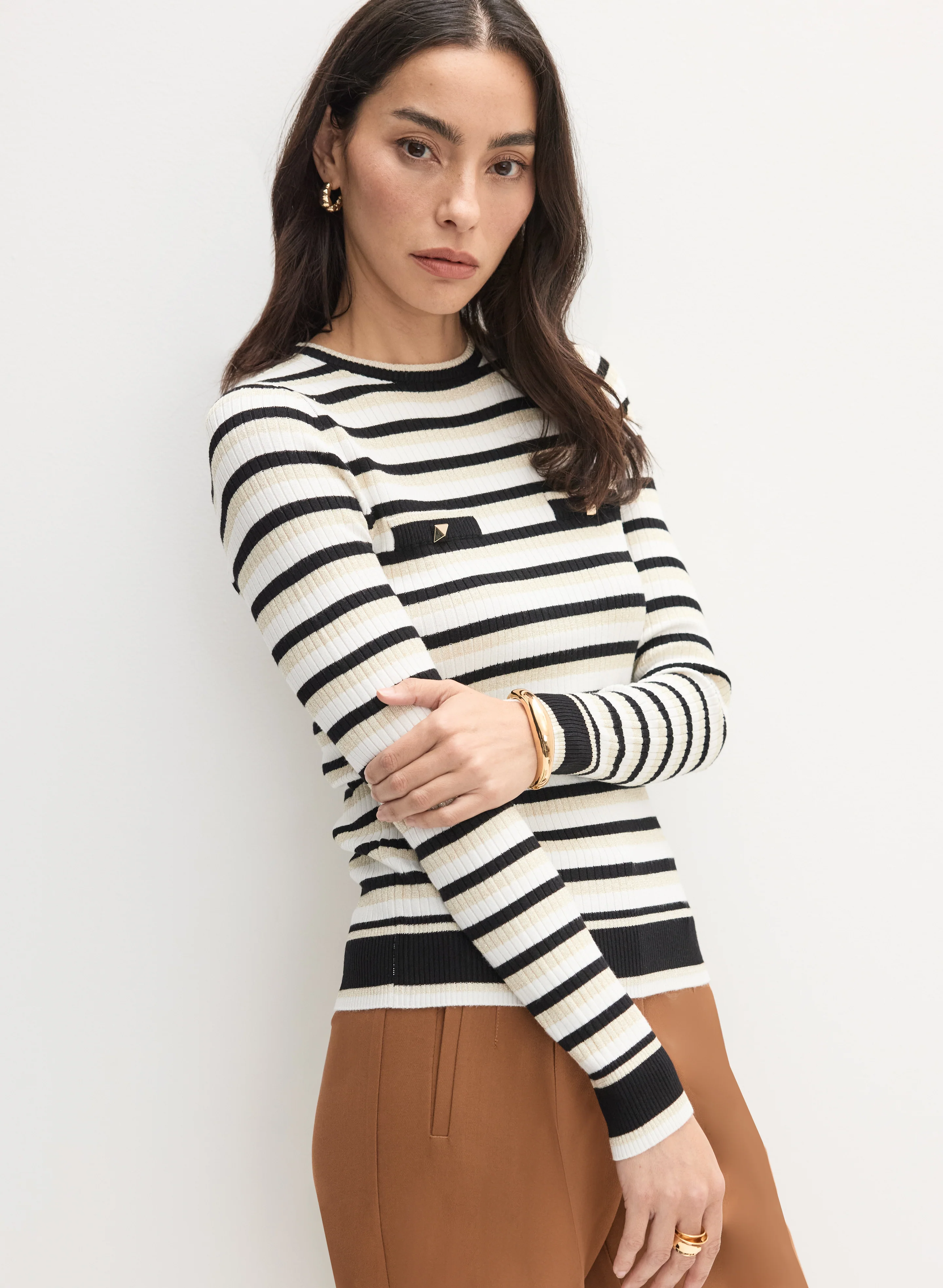 11570-stripe-print-ribbed-sweater-3.webp Stripe Print Ribbed Sweater
