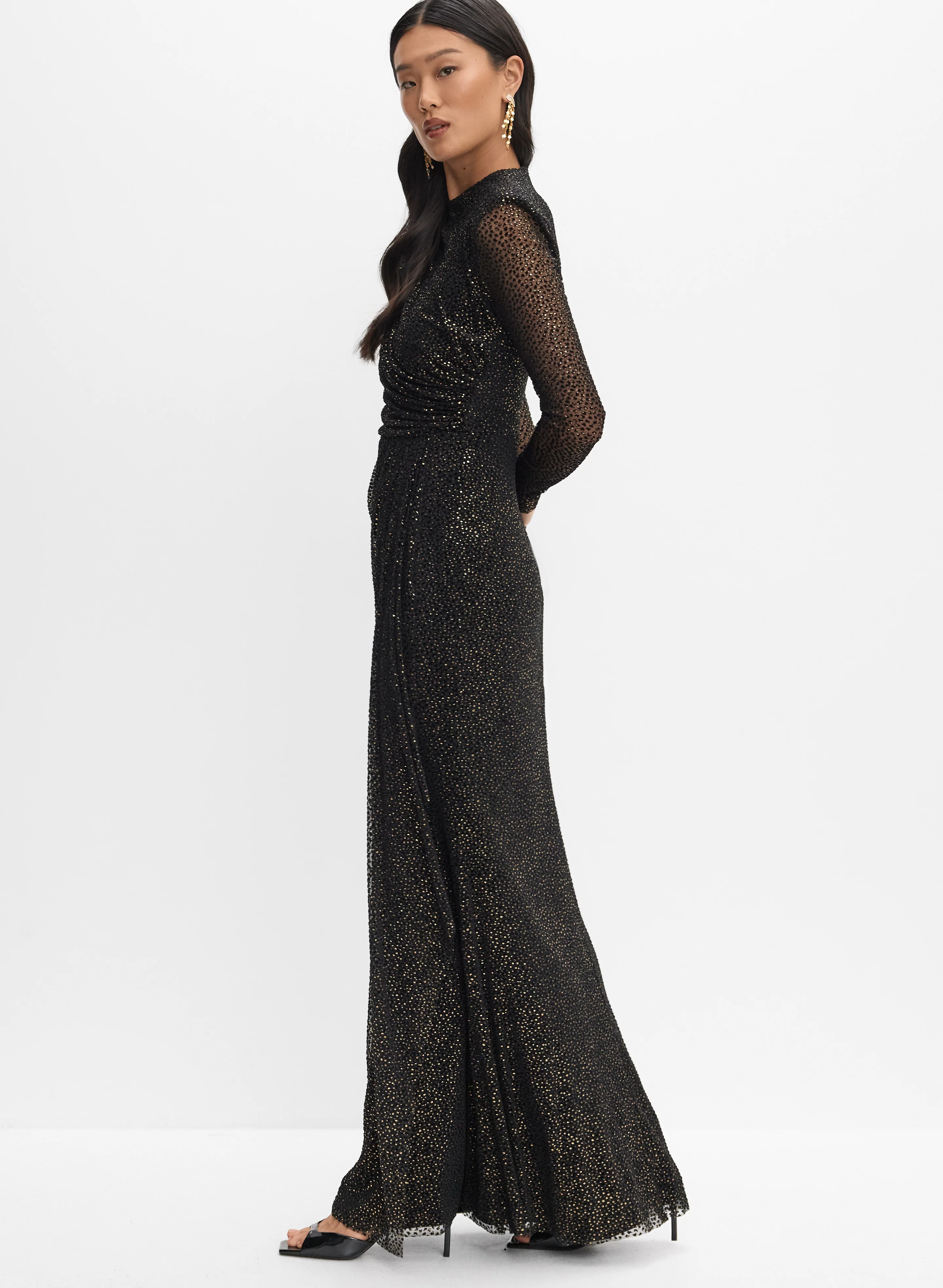 1183-foil-mesh-dress-2.webp Foil Mesh Dress