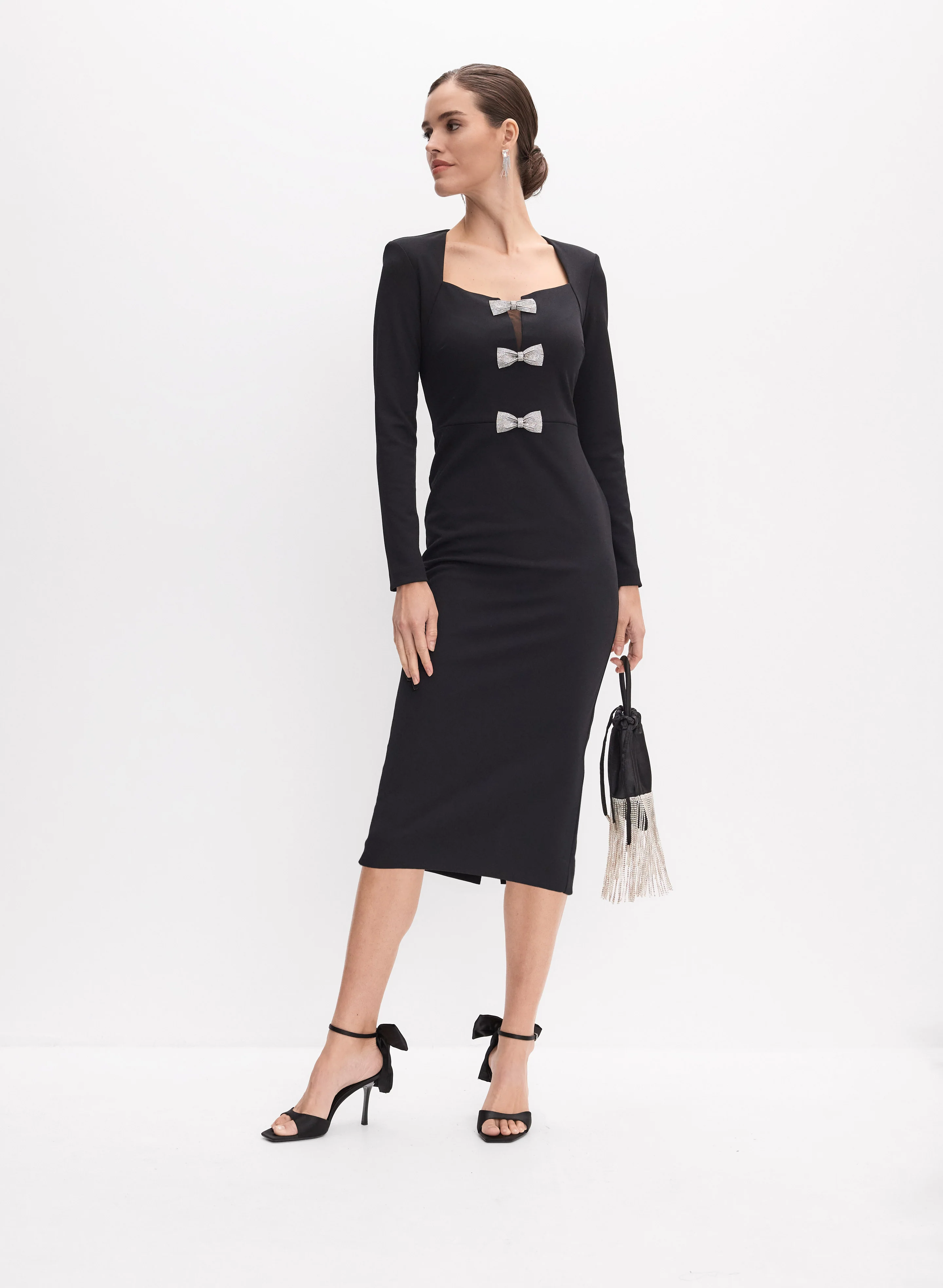 Joseph Ribkoff - Bow Detail Dress
