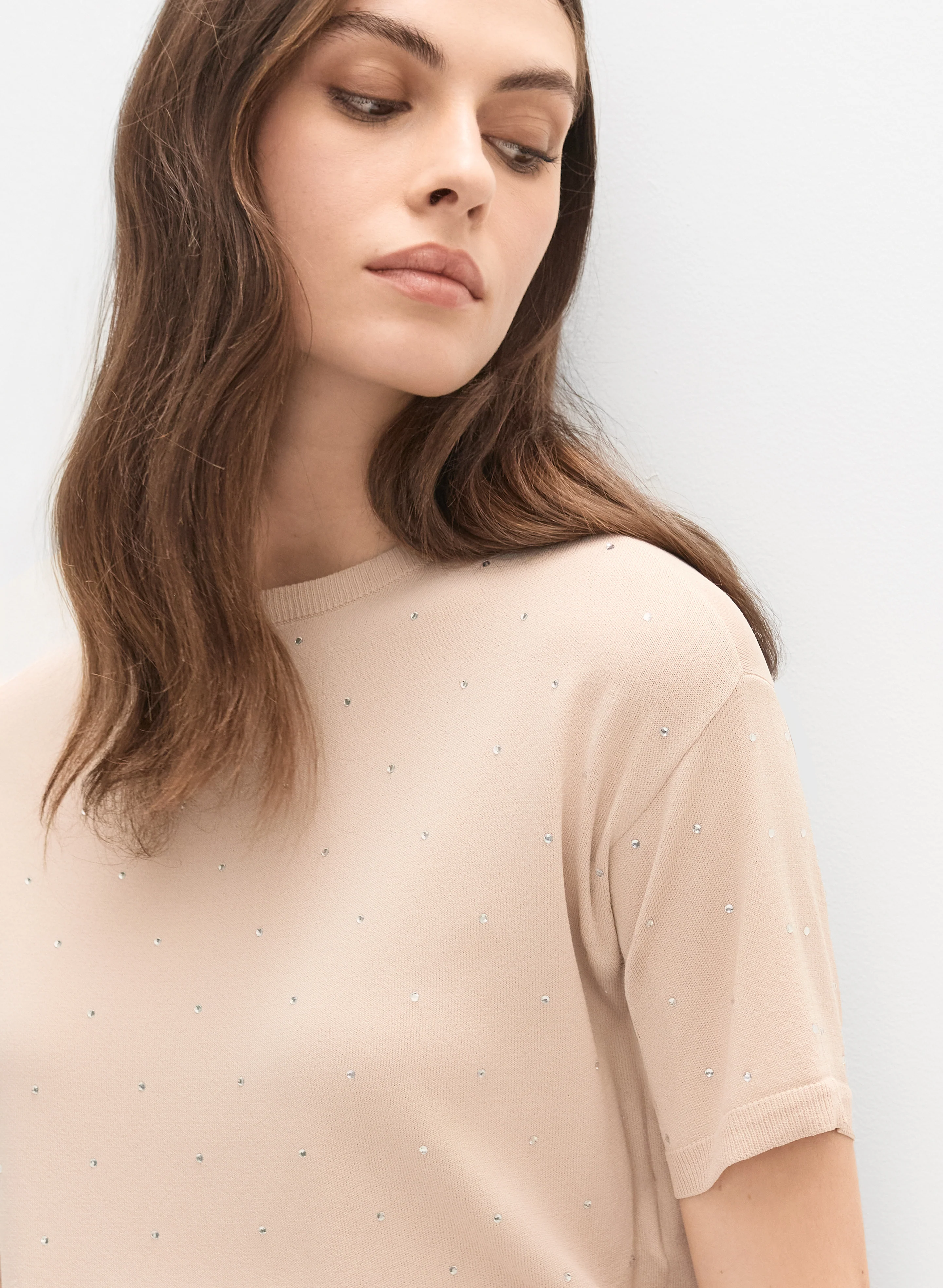 Joseph Ribkoff - Rhinestone Front Sweater
