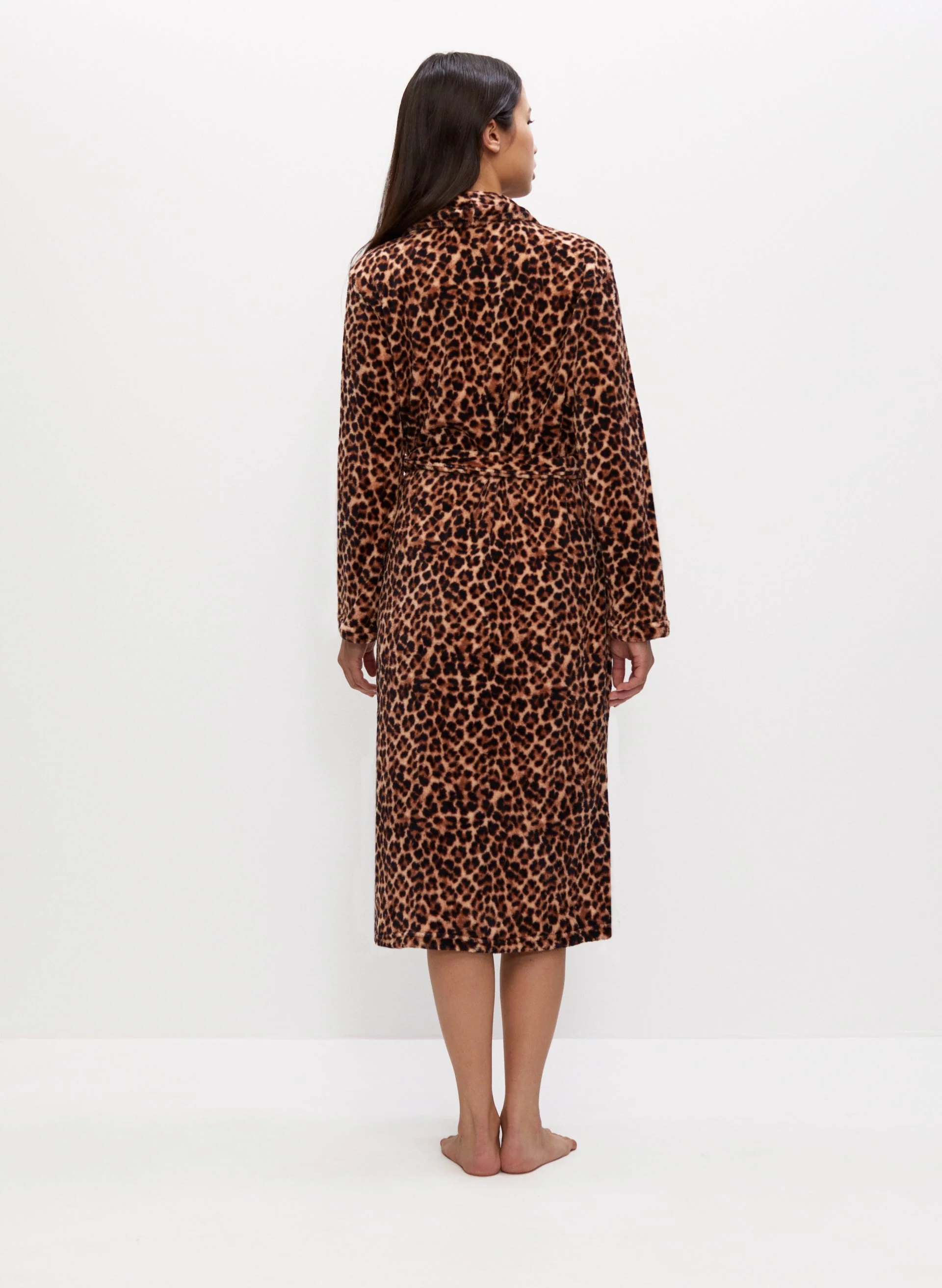 Leopard Print Robe