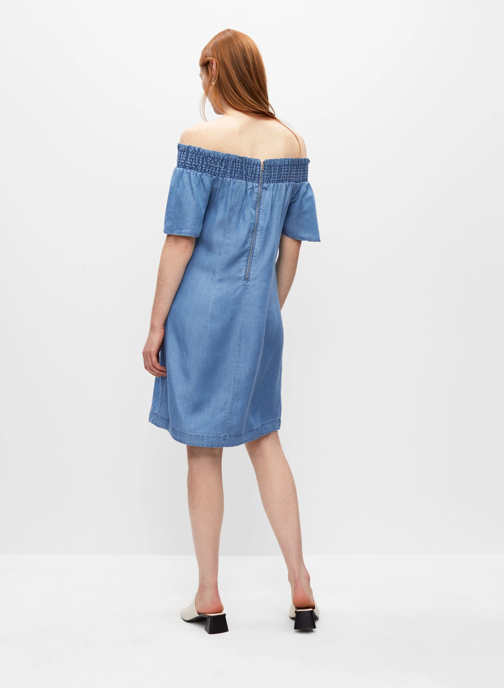 13180-off-the-shoulder-tencel-dress-3.webp Off-the-Shoulder Tencel Dress