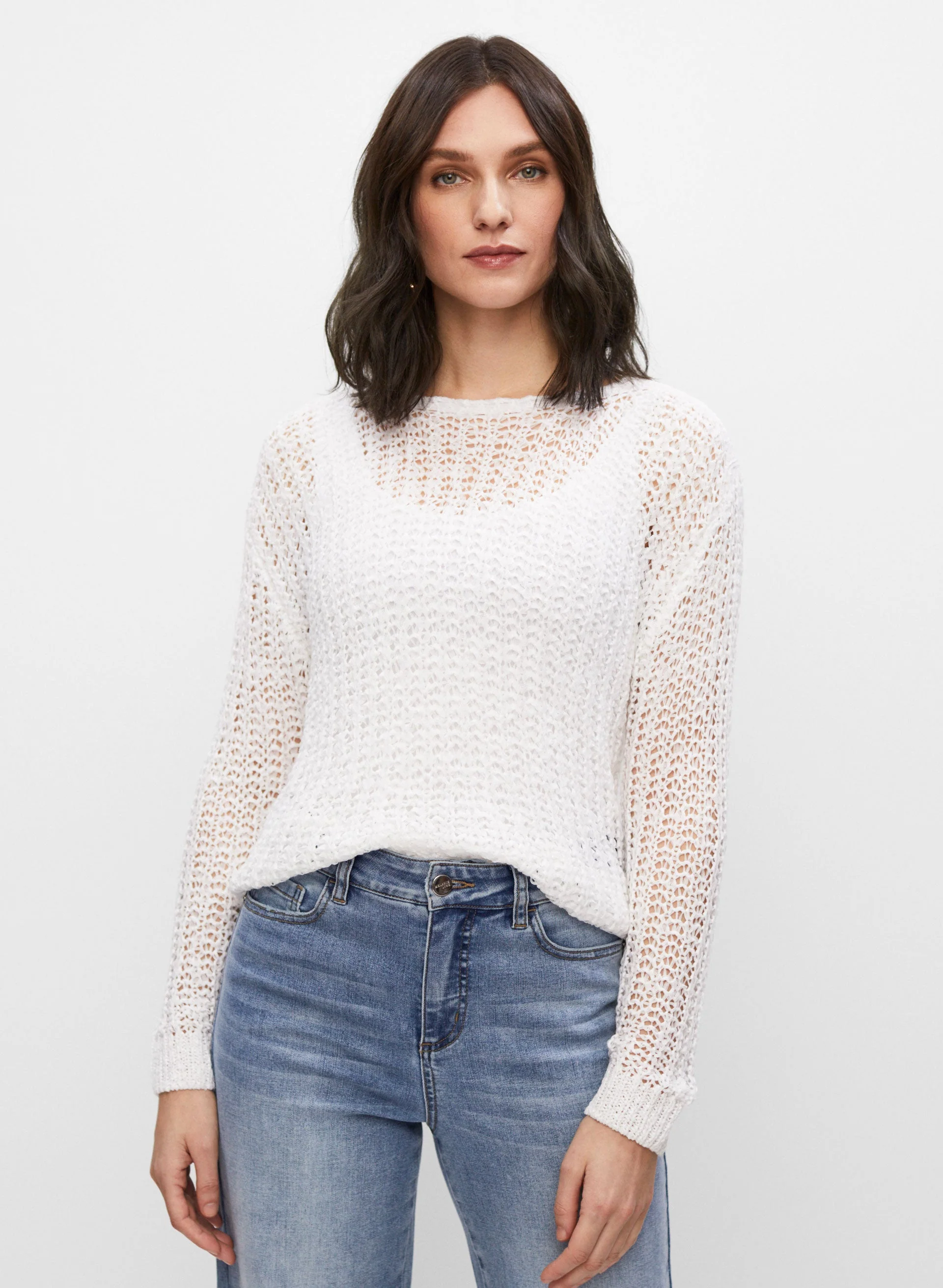 Knitted Crew Neck Sweater