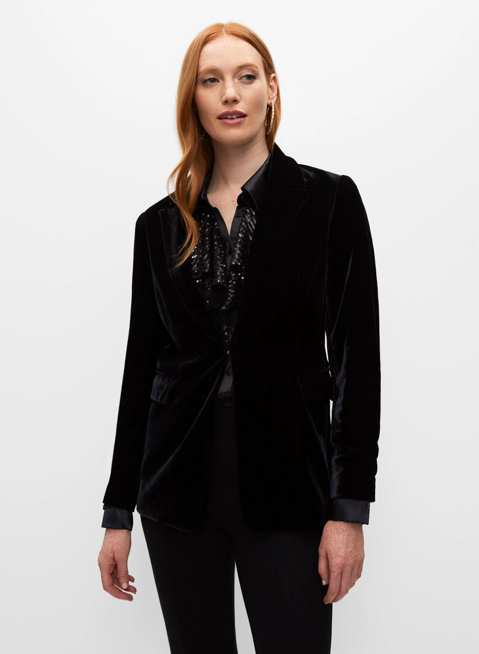 Velvet Blazer