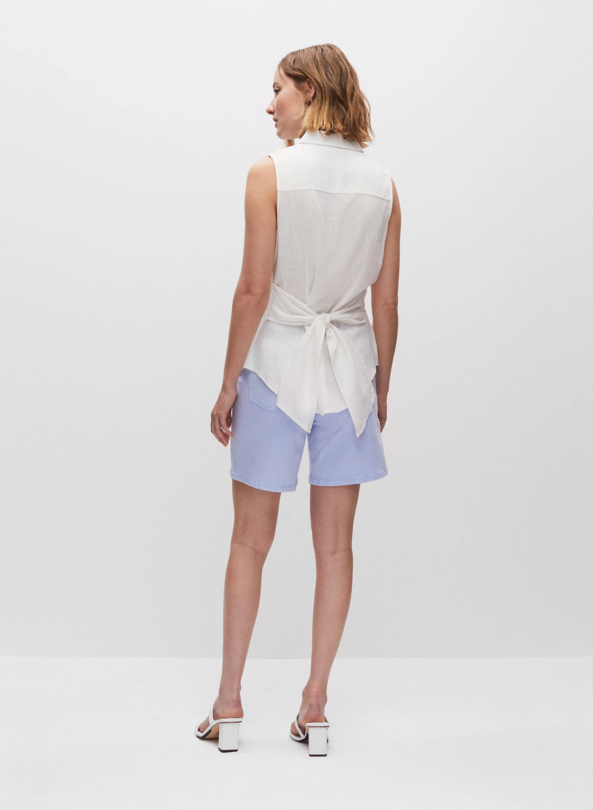 13582-tie-front-button-down-shirt-3.webp Tie Front Button Down Shirt