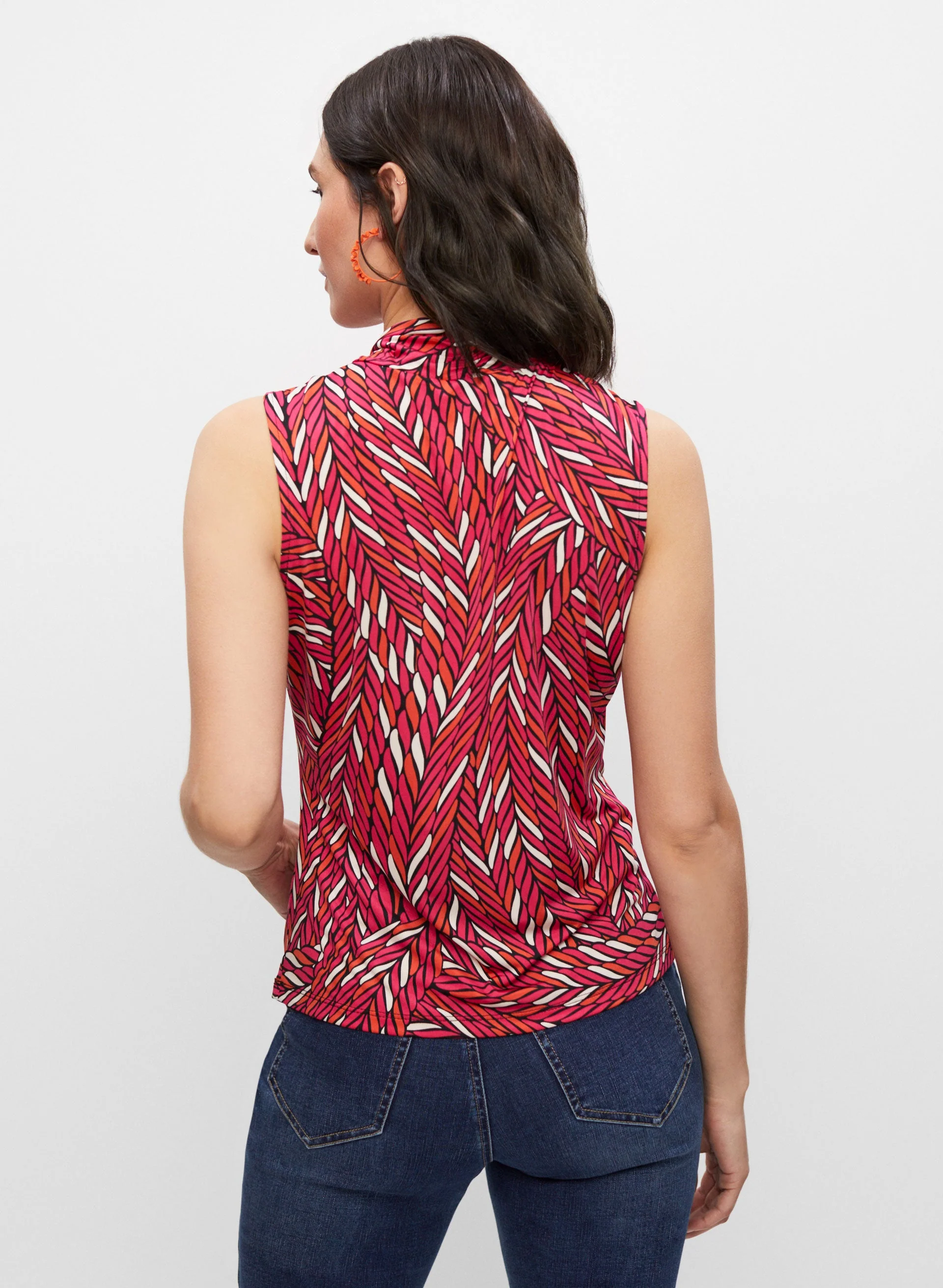Rope Print Top