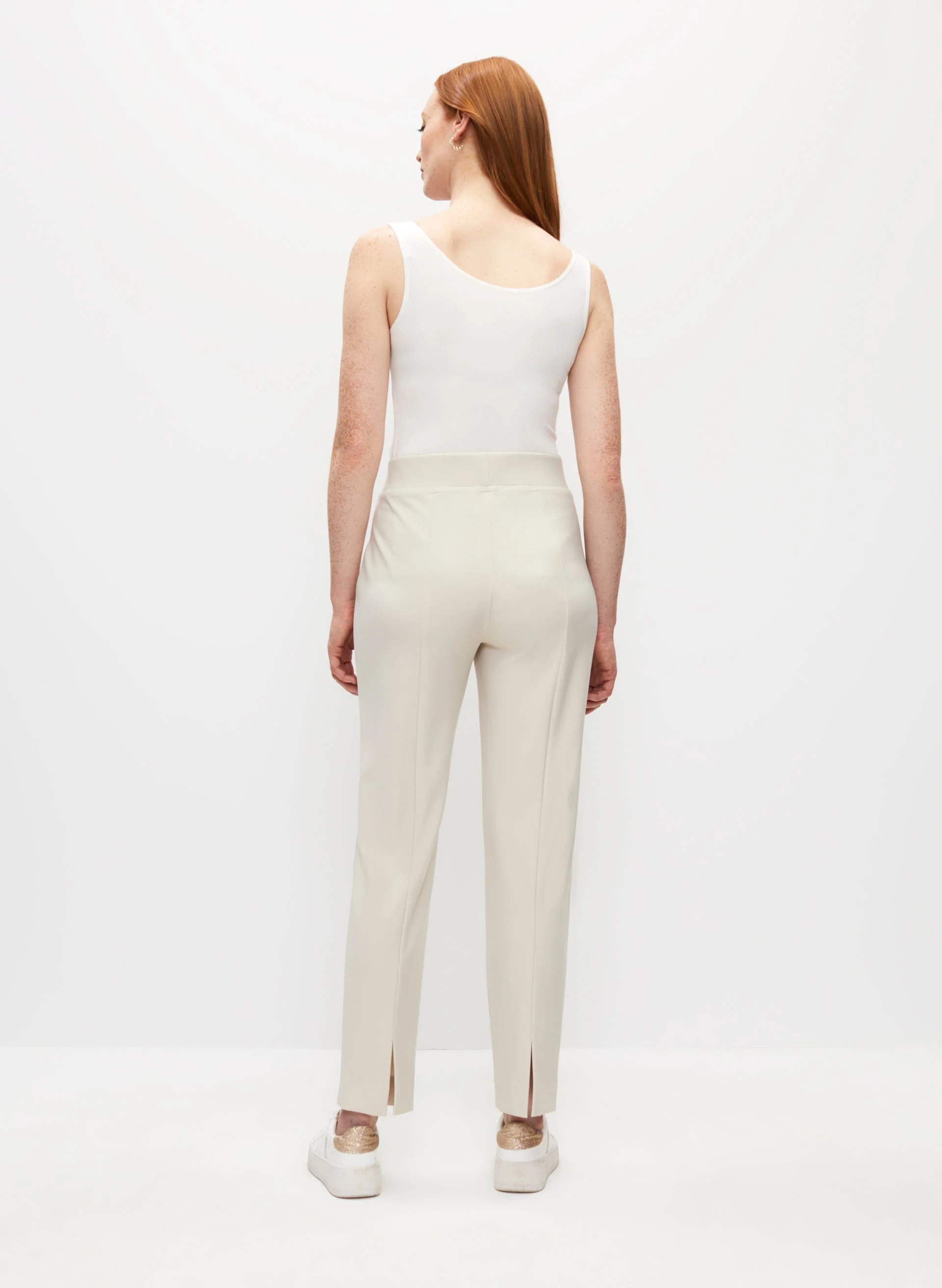 High Rise Pull-On Pants