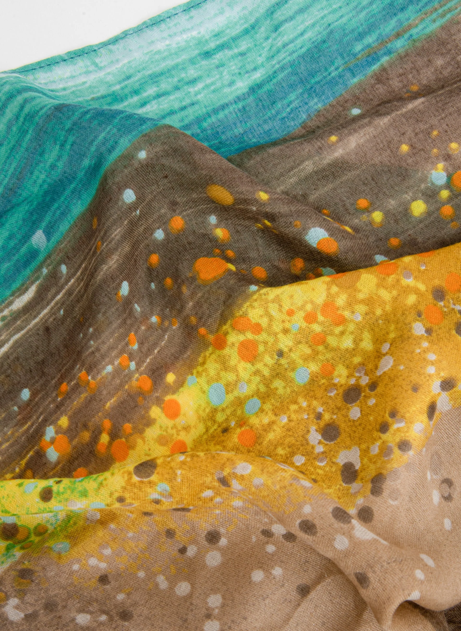 Dotted Print Scarf