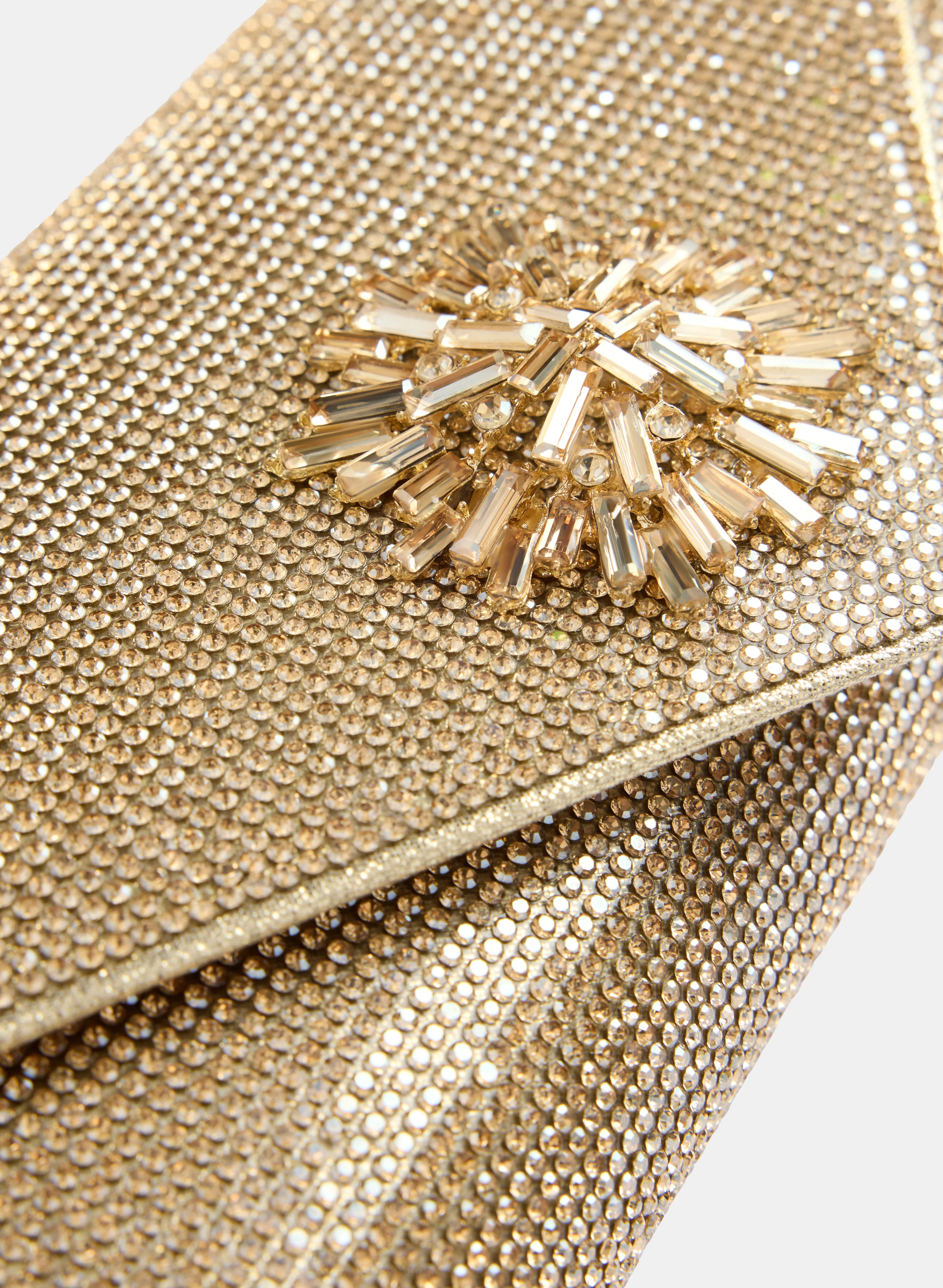 Crystal Envelope Clutch