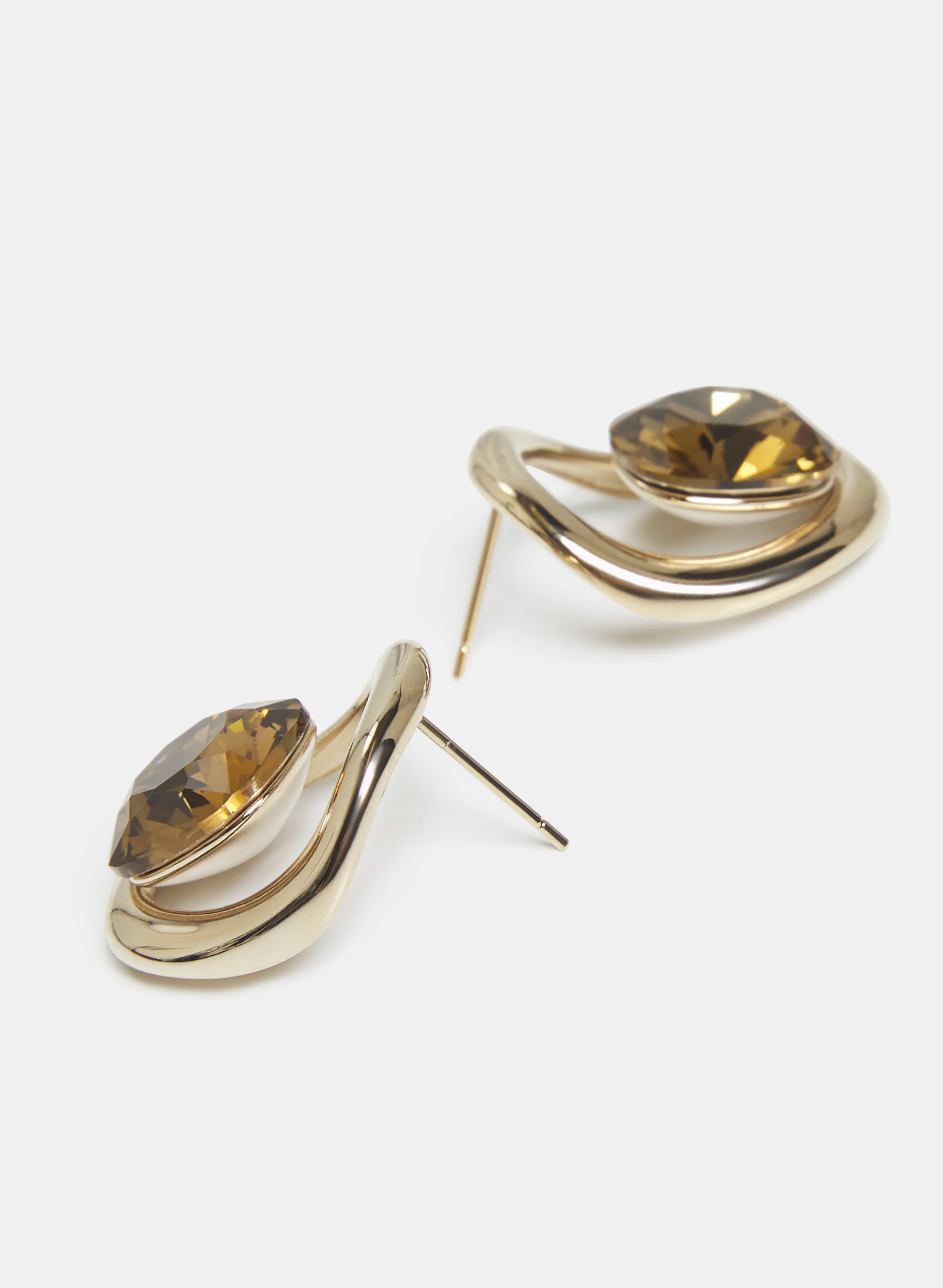Glass Stone Earrings