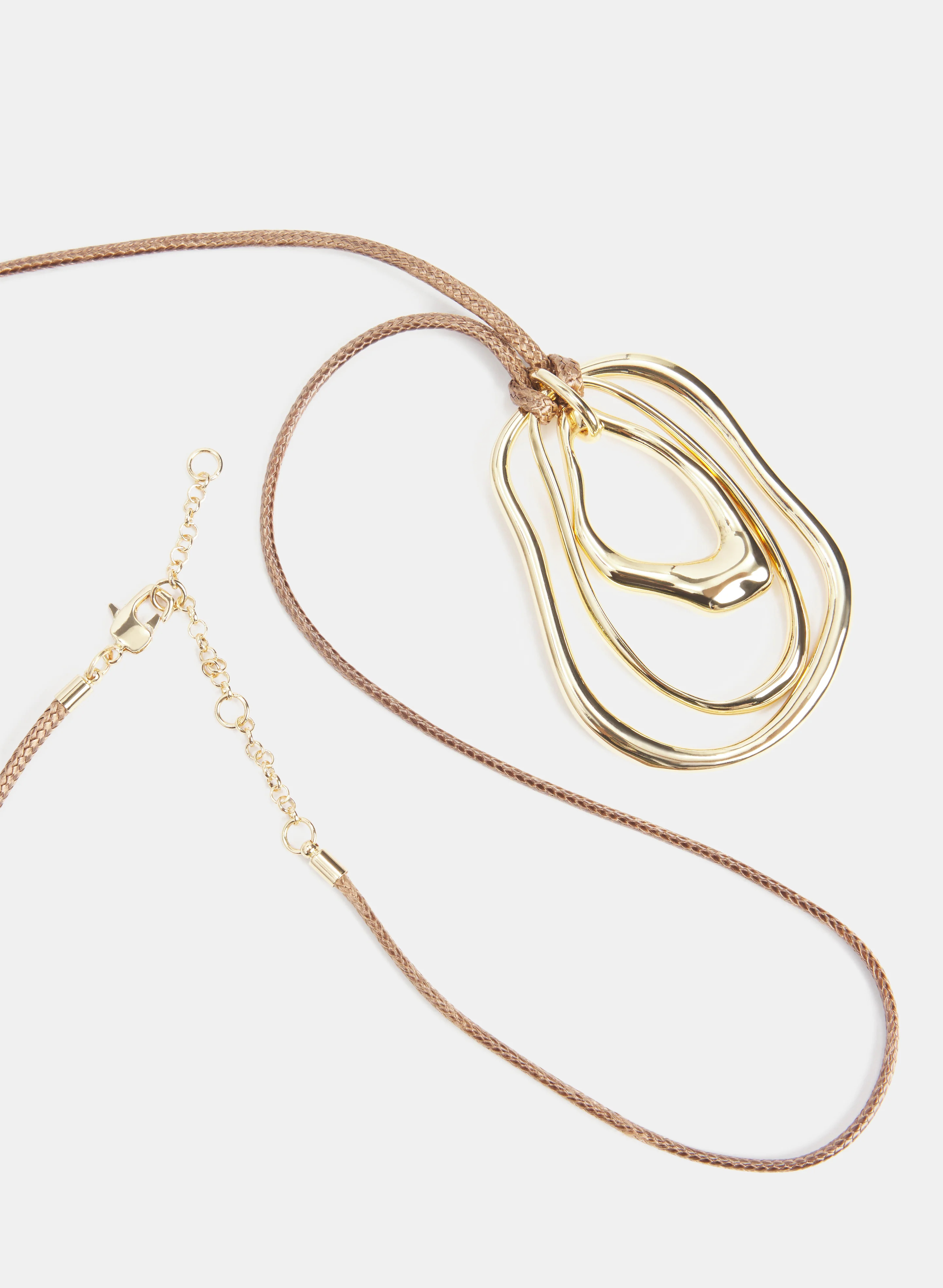 Cord Pendant Necklace