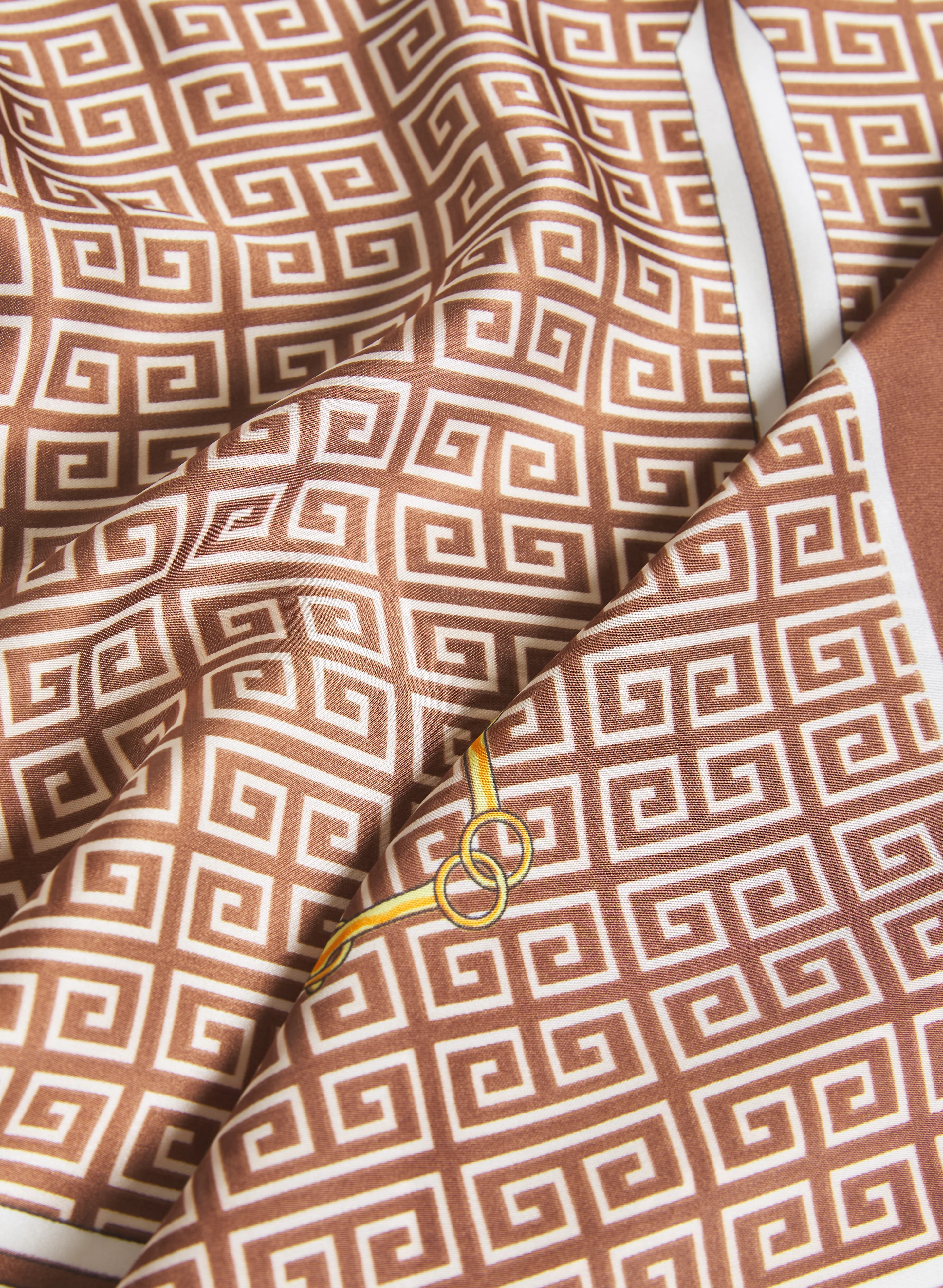 Geometric Print Scarf