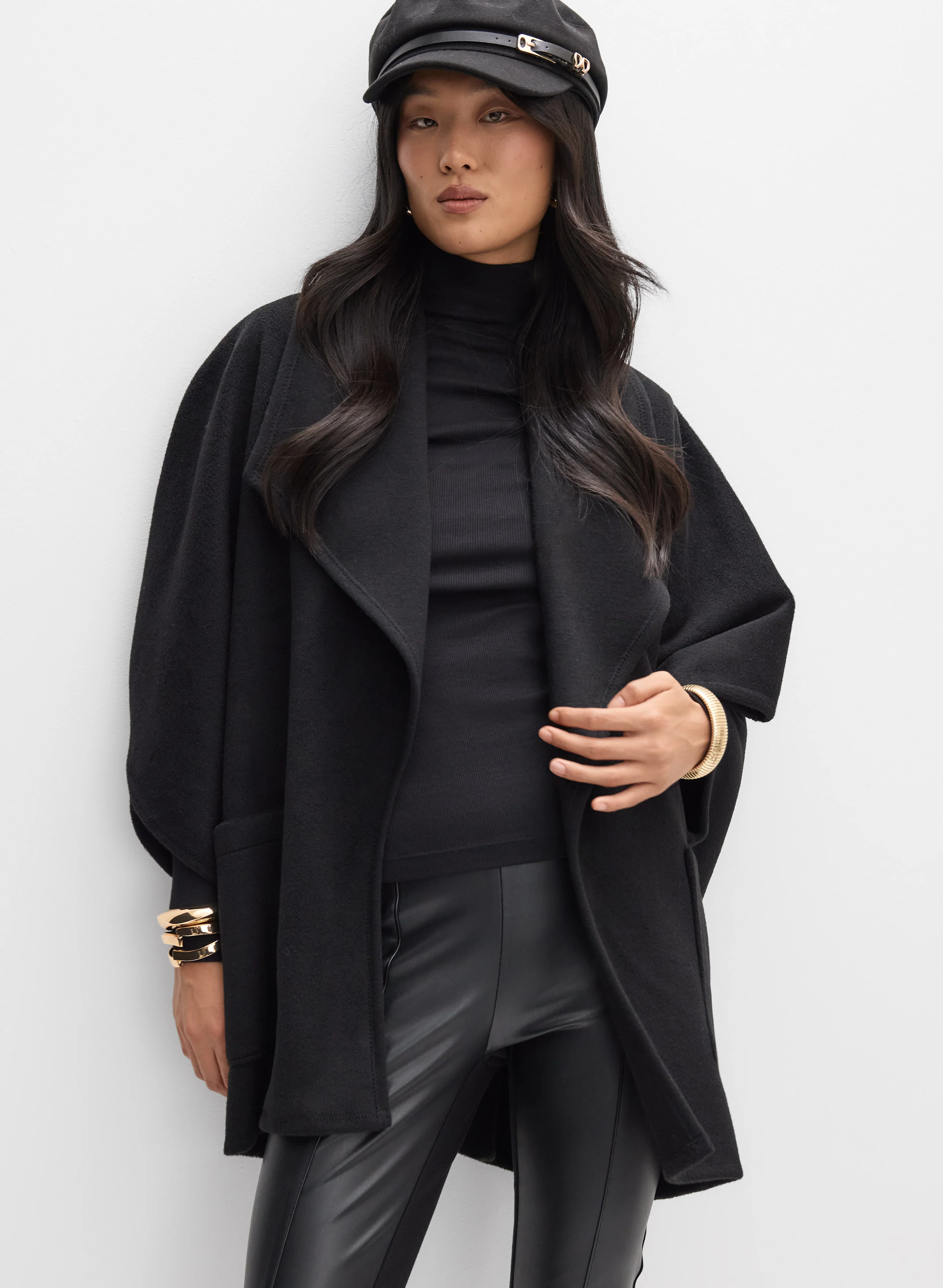 Open Front Poncho