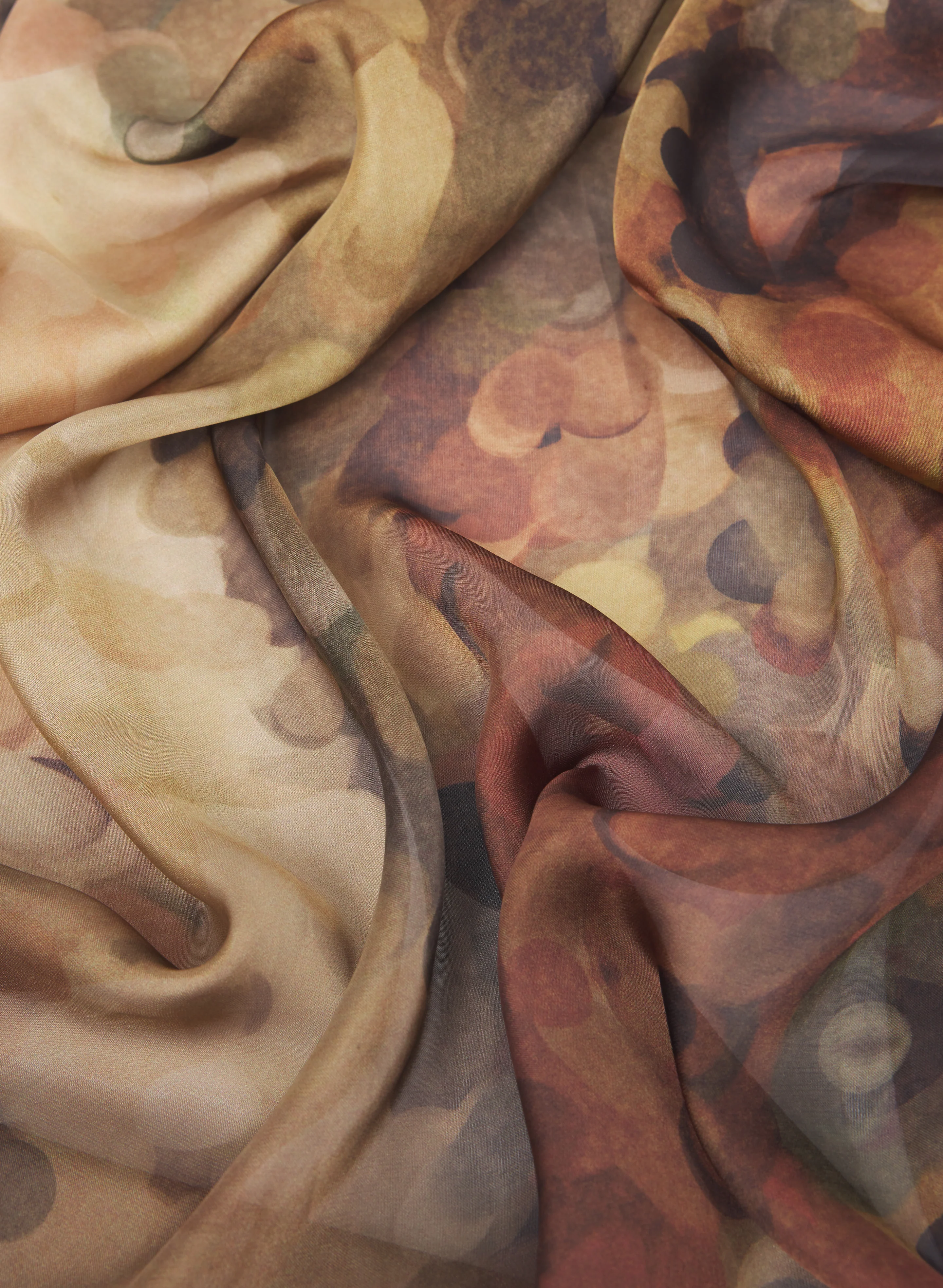 Abstract Dot Print Scarf