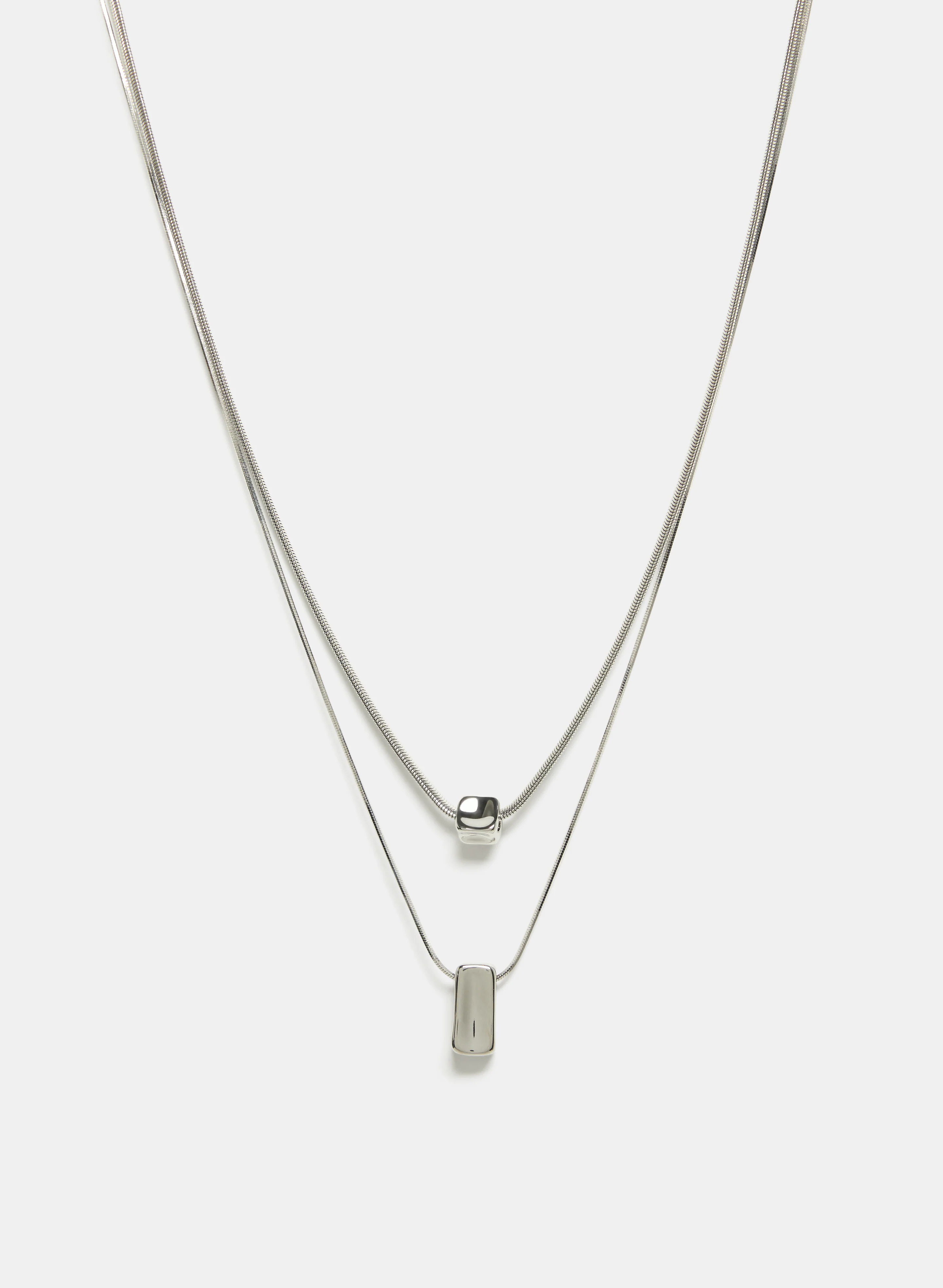 Layered Pendant Necklace