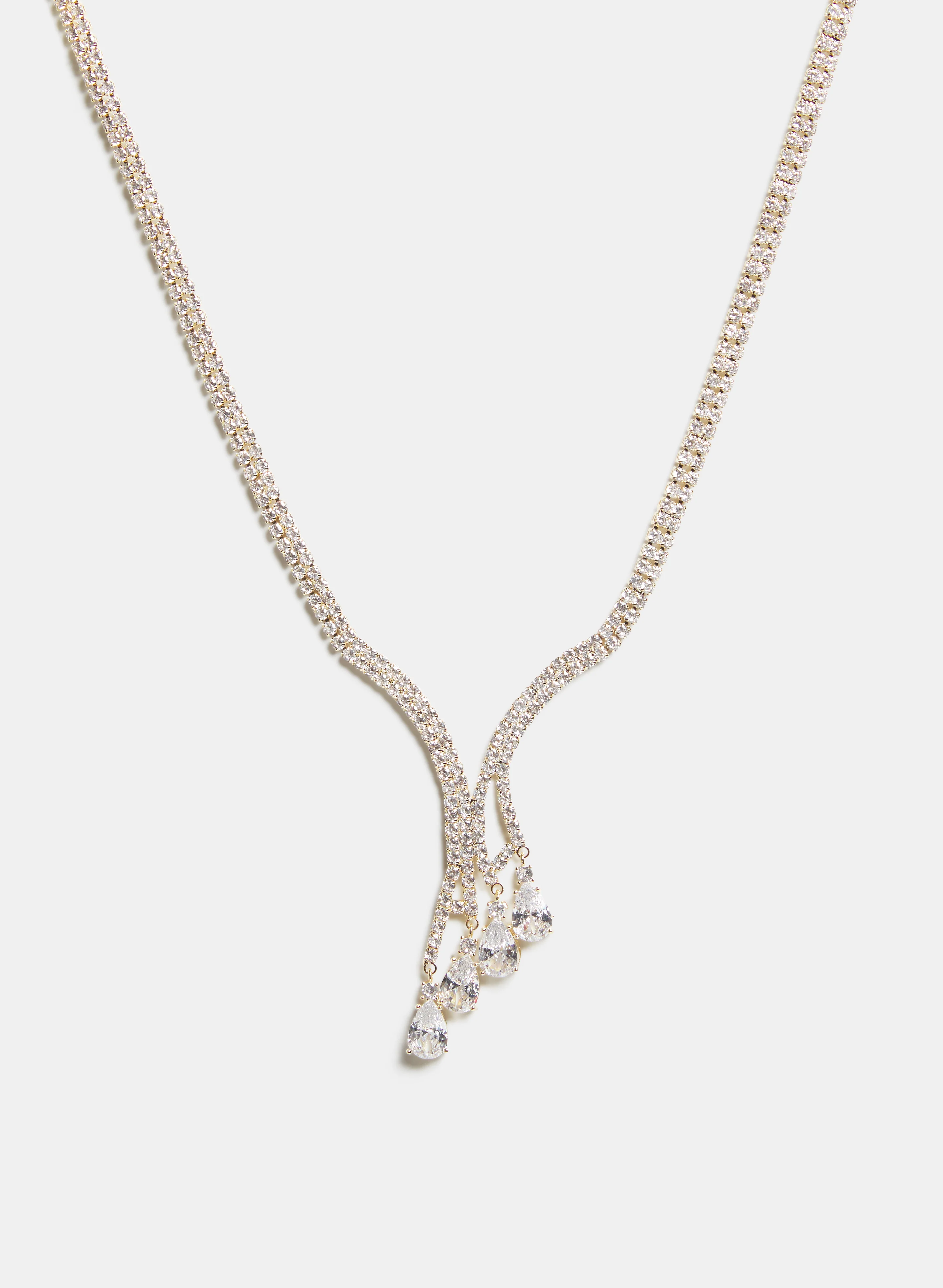 Teardrop Crystal Necklace