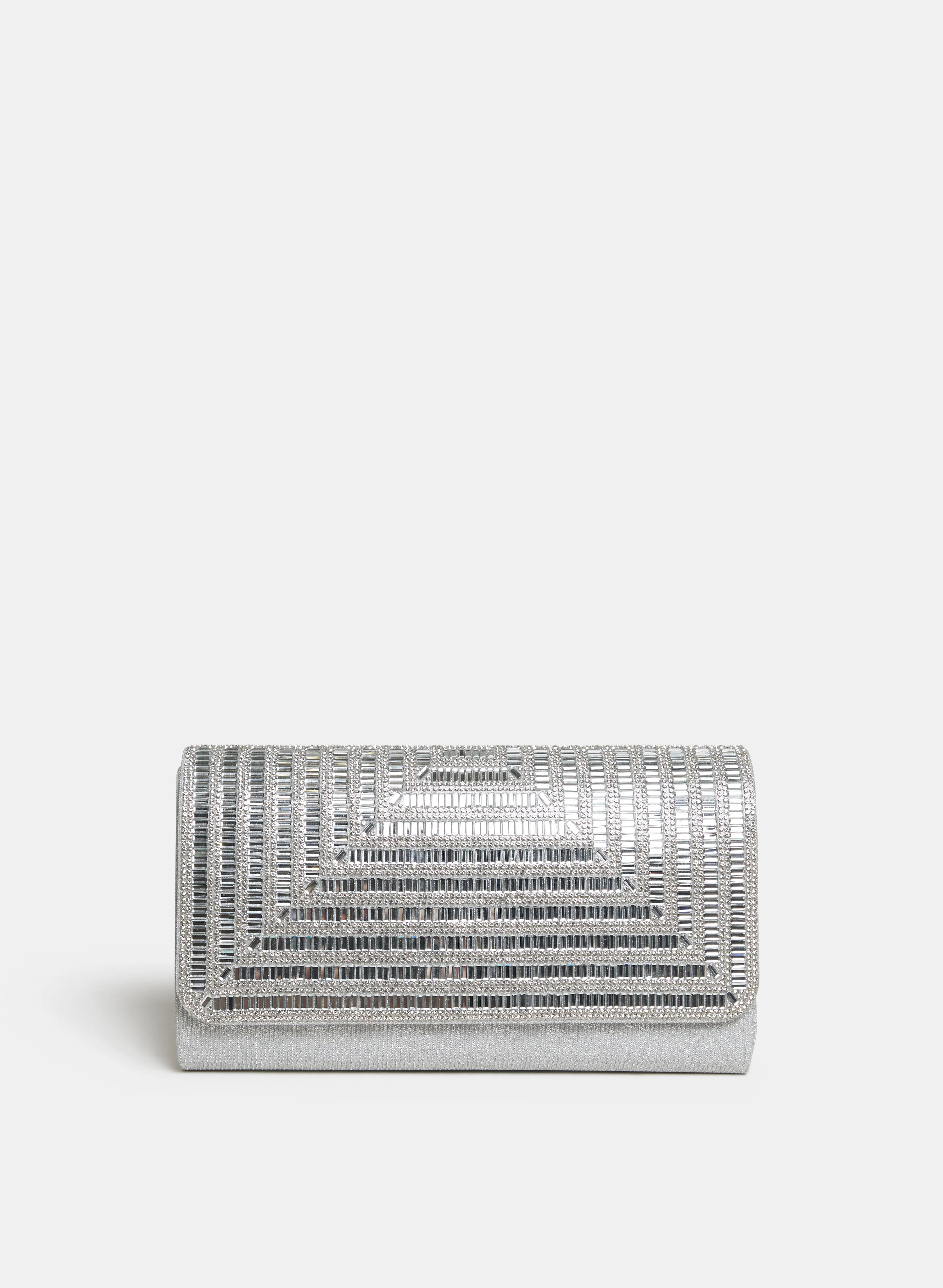 Crystal Baguette Embellished Handbag