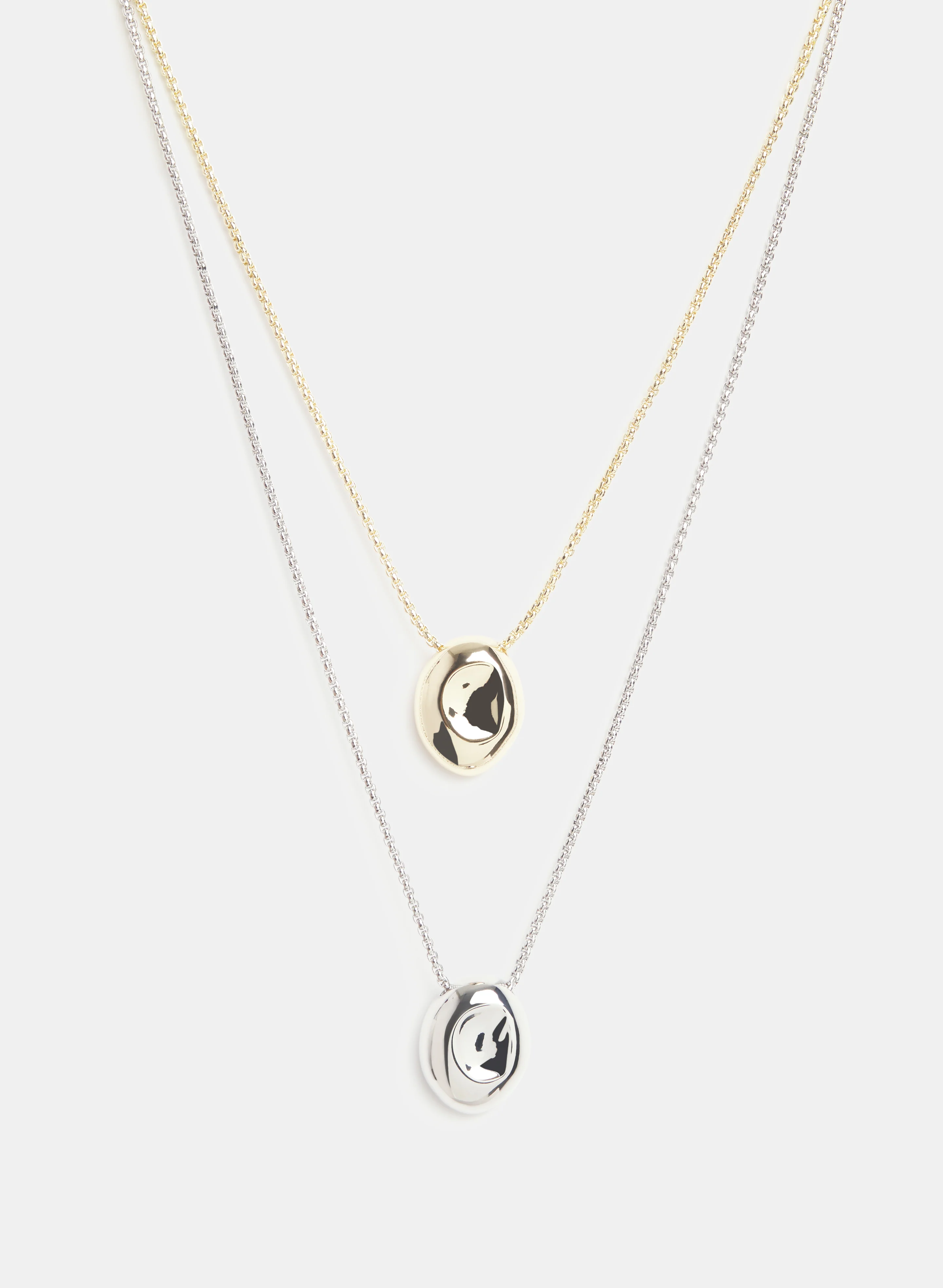 Two-Tone Tiered Necklace