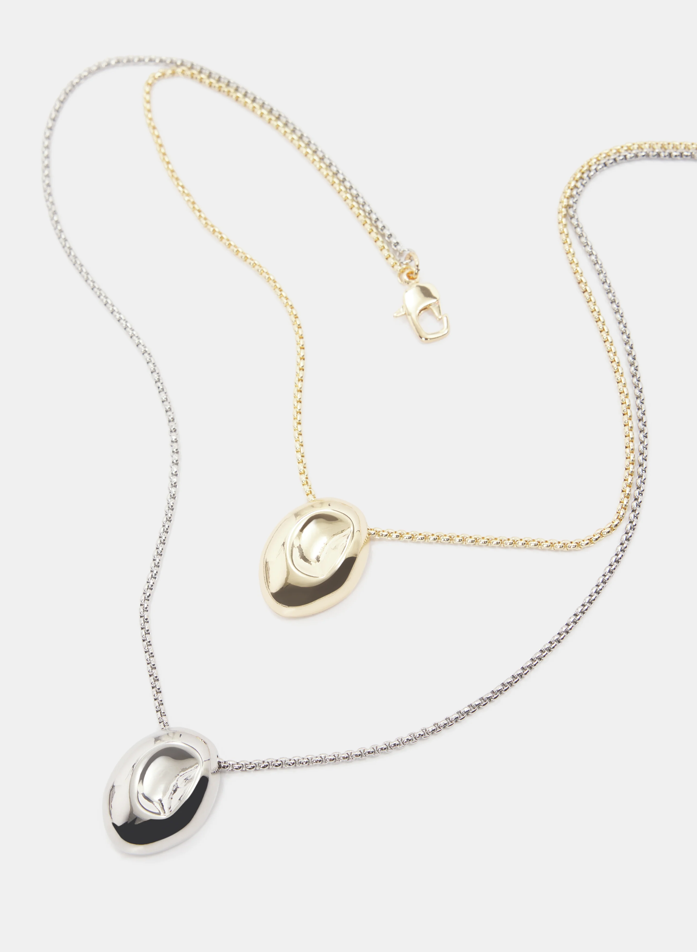 Two-Tone Tiered Necklace