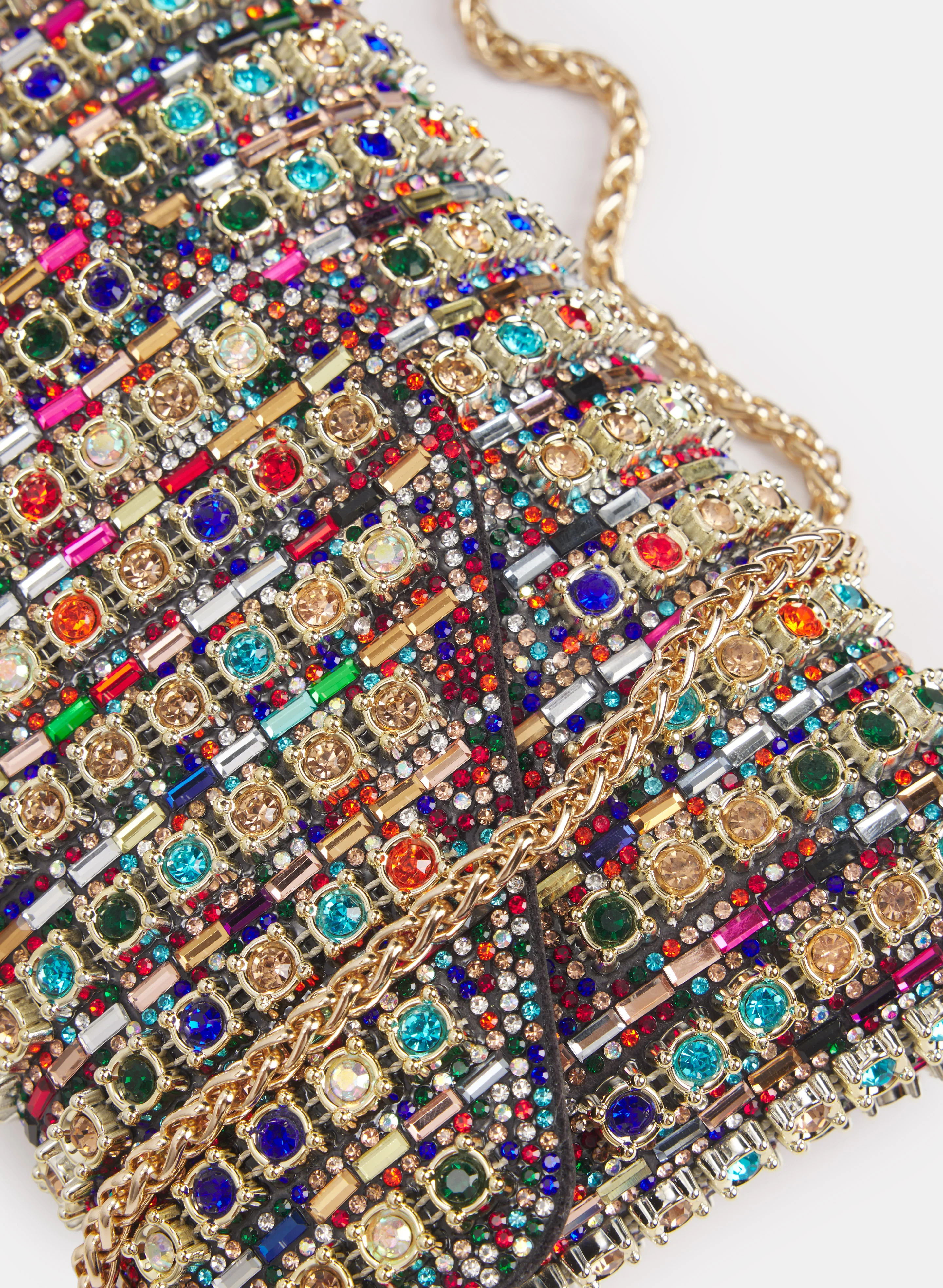 Stone Envelope Clutch