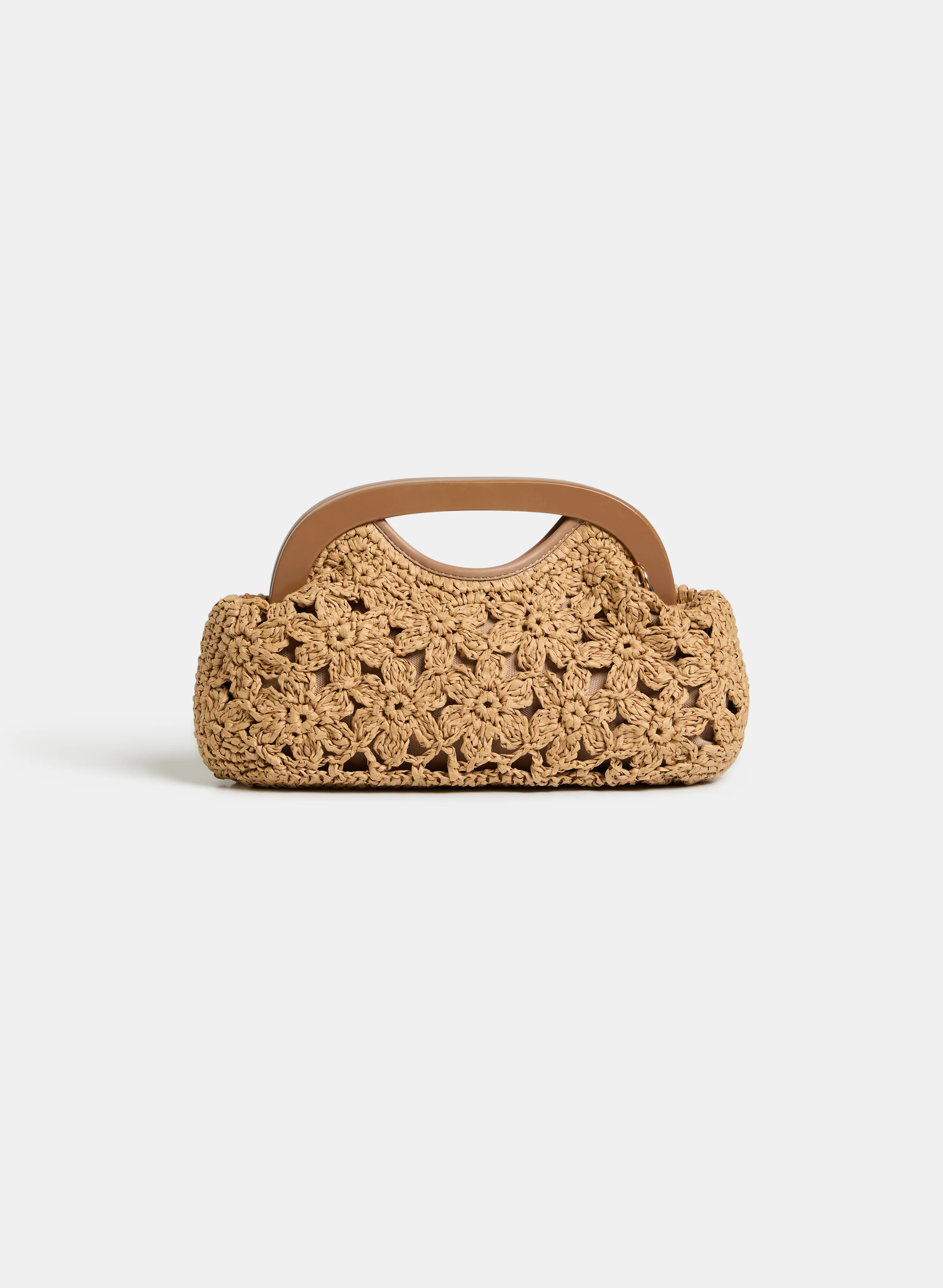 Straw Crochet Handbag