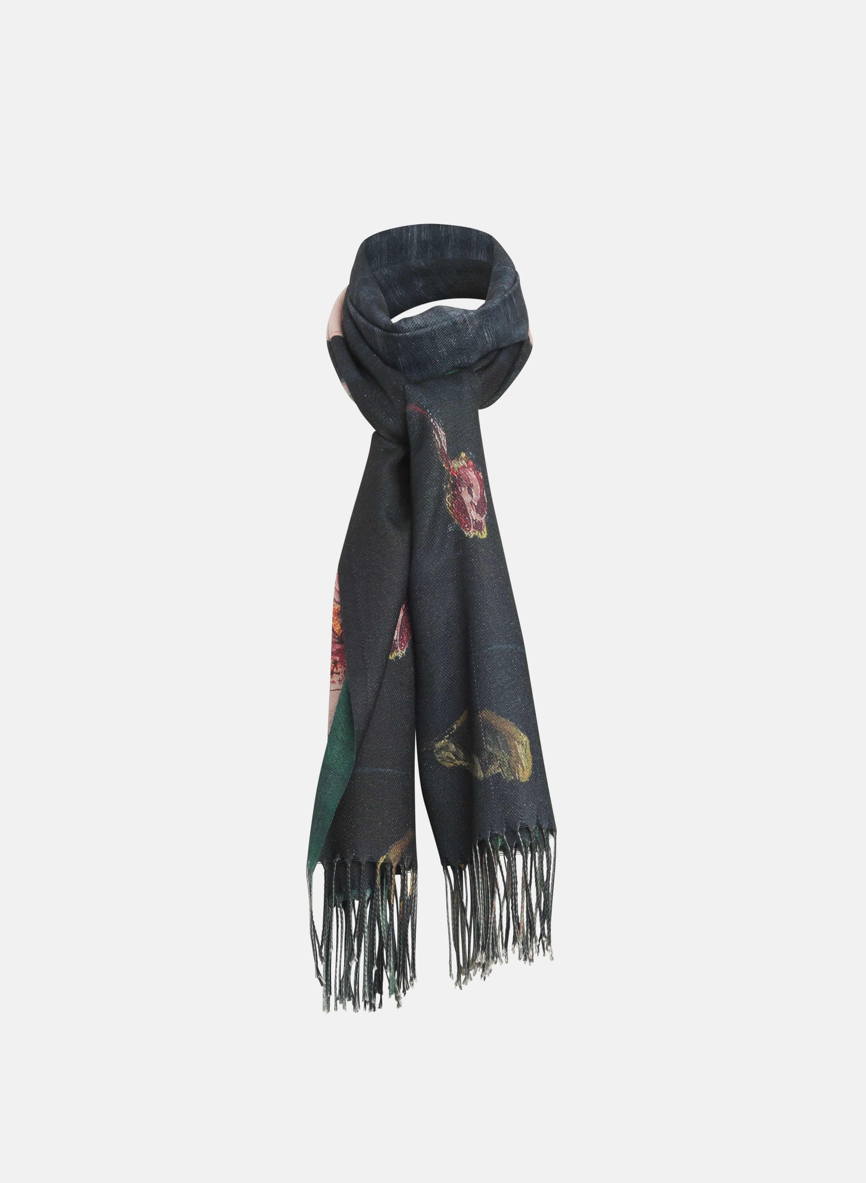 Reversible Floral Scarf