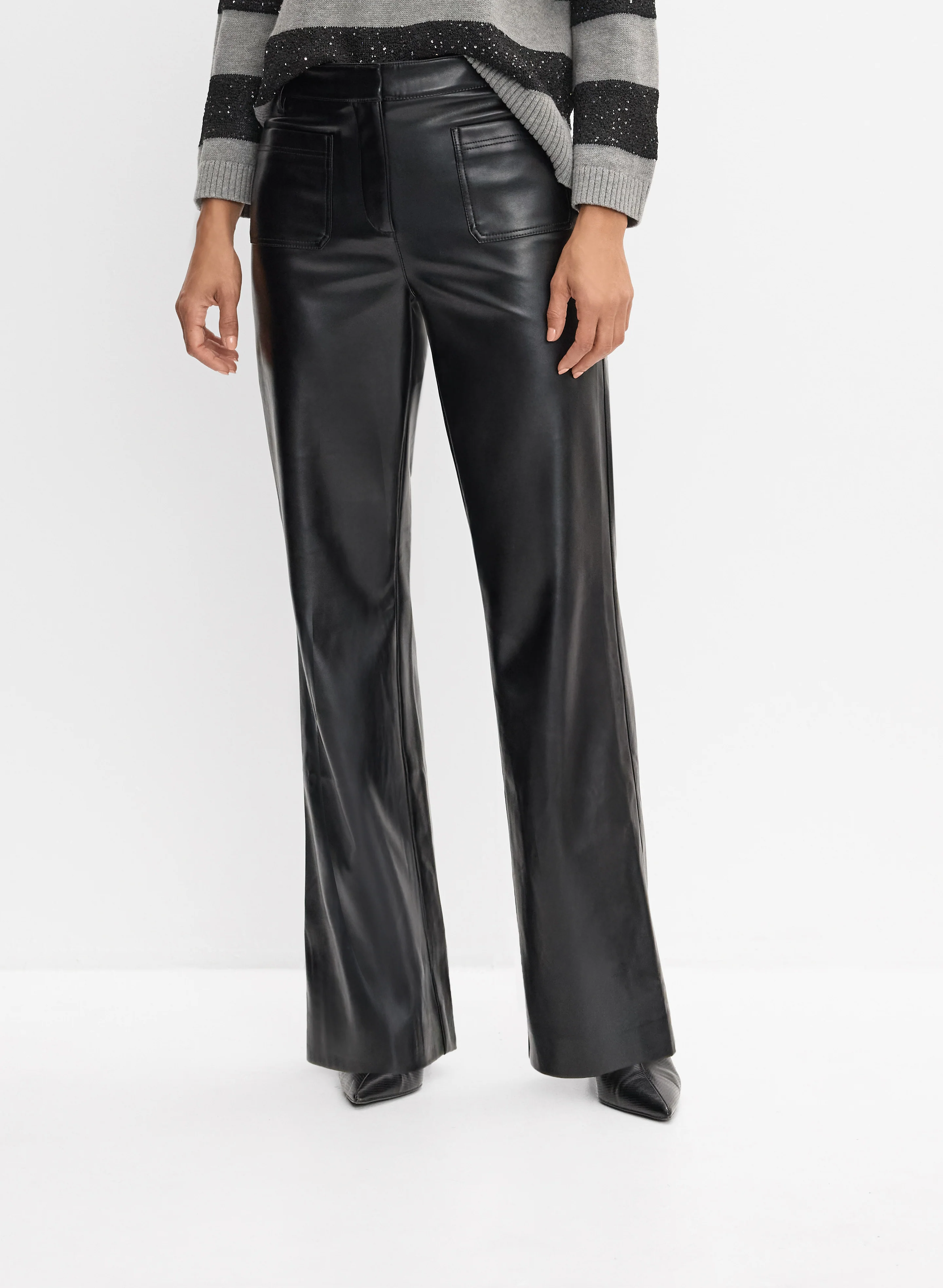 Vegan Leather Pants