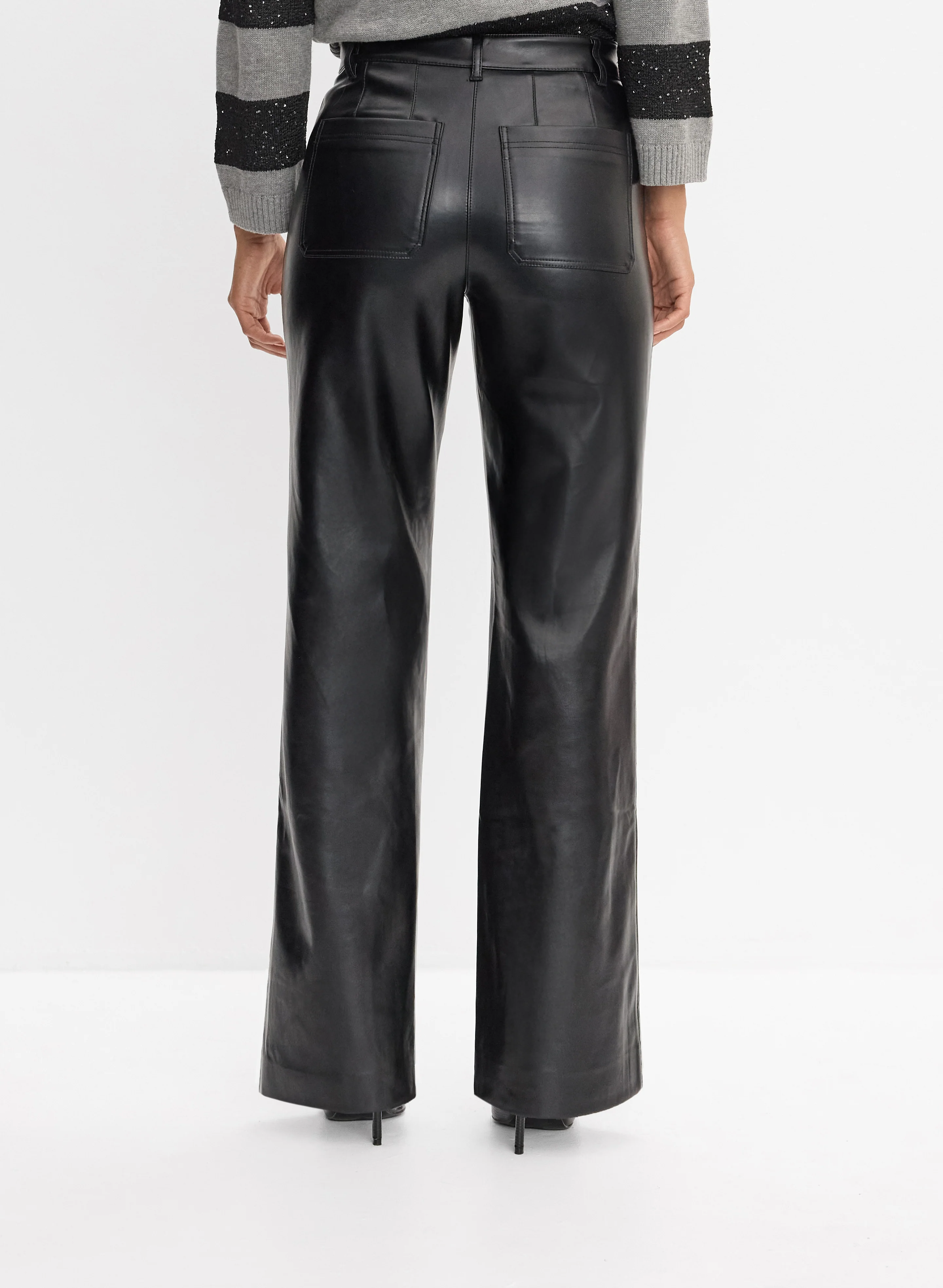 Vegan Leather Pants
