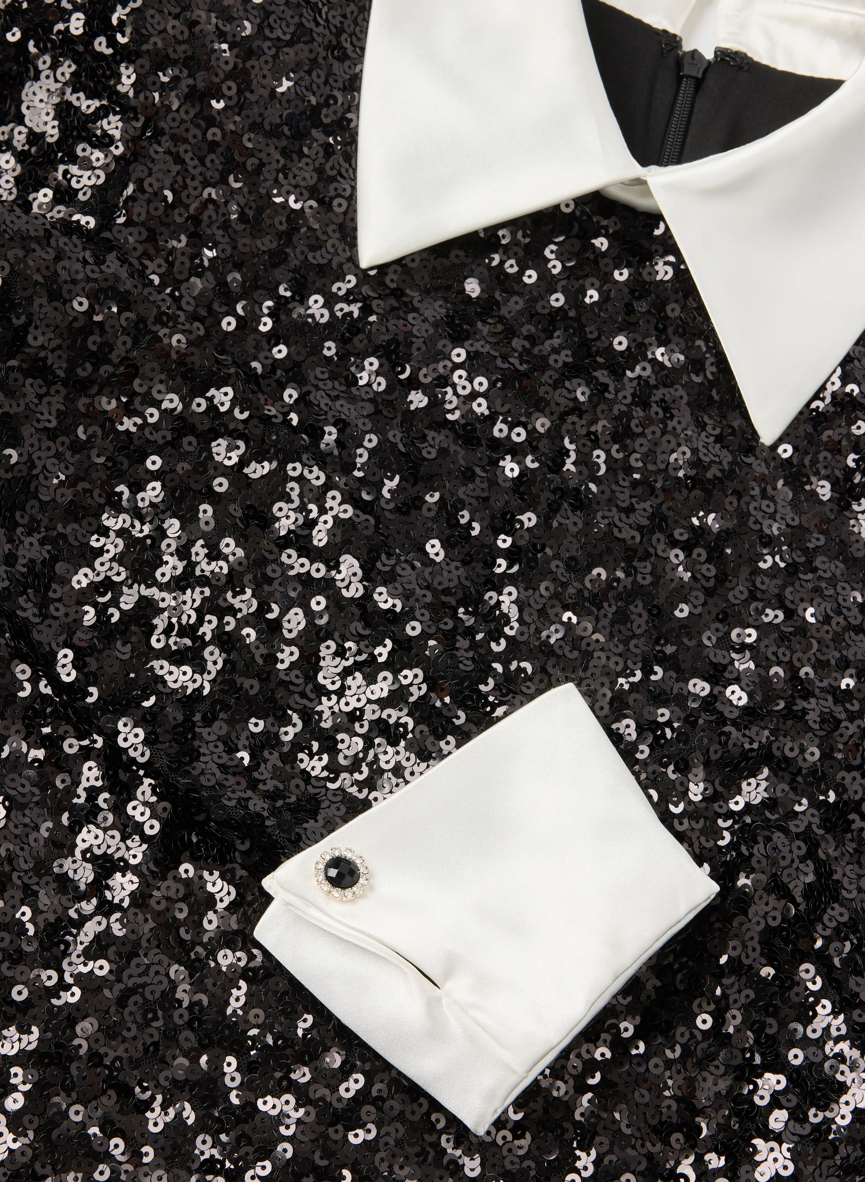 1925-sequined-contrast-collar-dress-6.webp Sequined Contrast Collar Dress