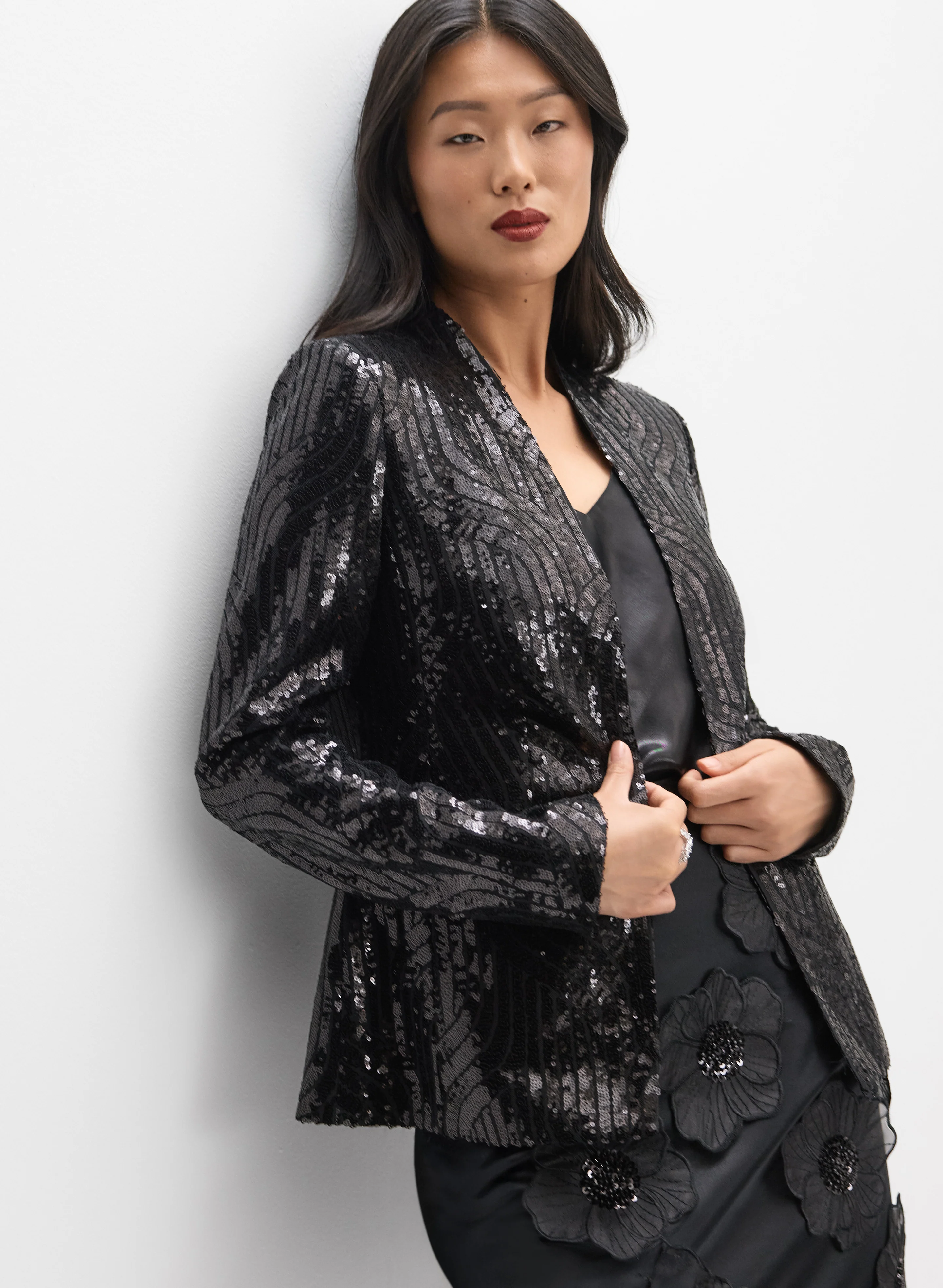 Sequined Blazer