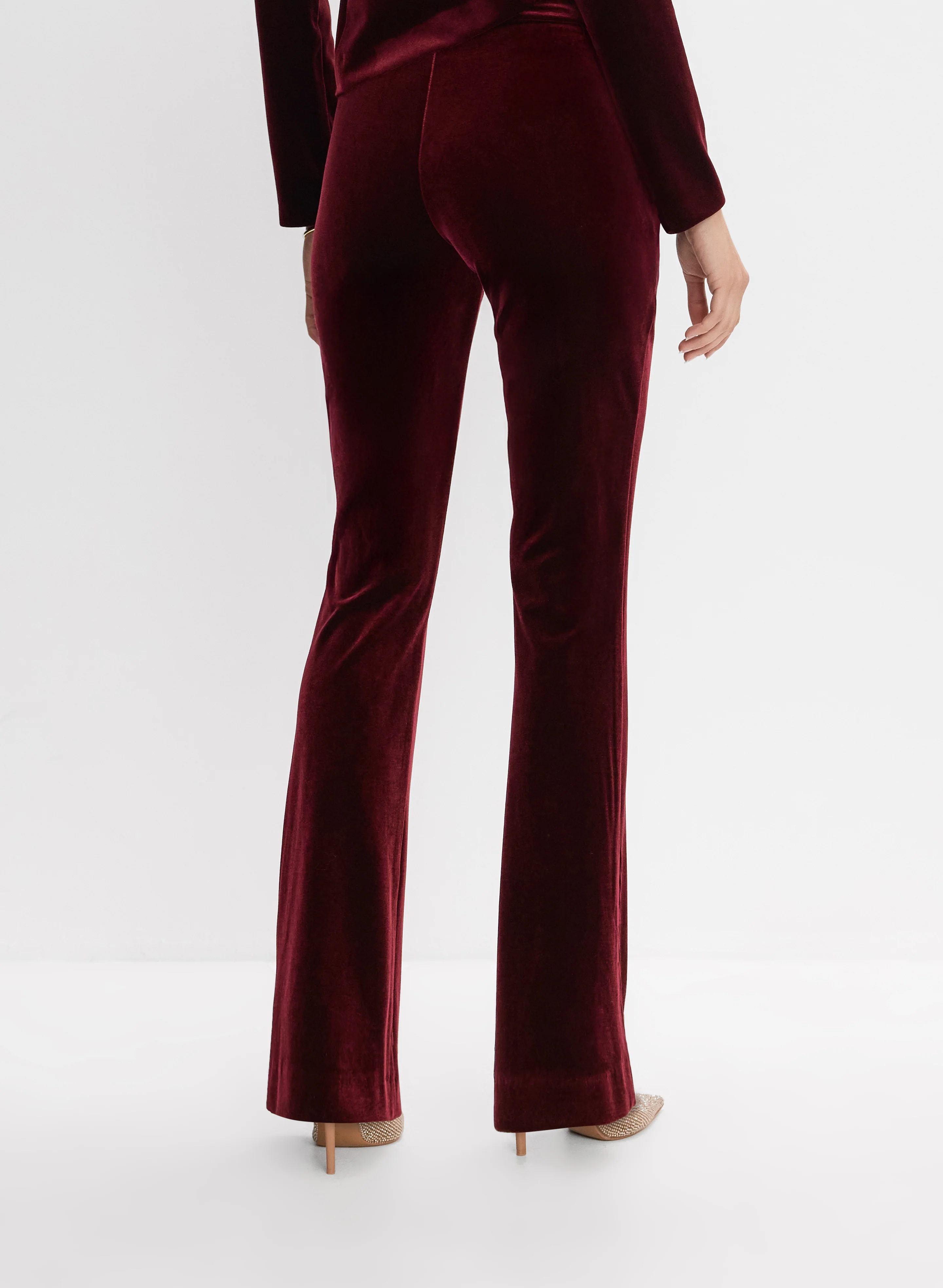 Joseph Ribkoff - Velvet Straight-Leg Pants