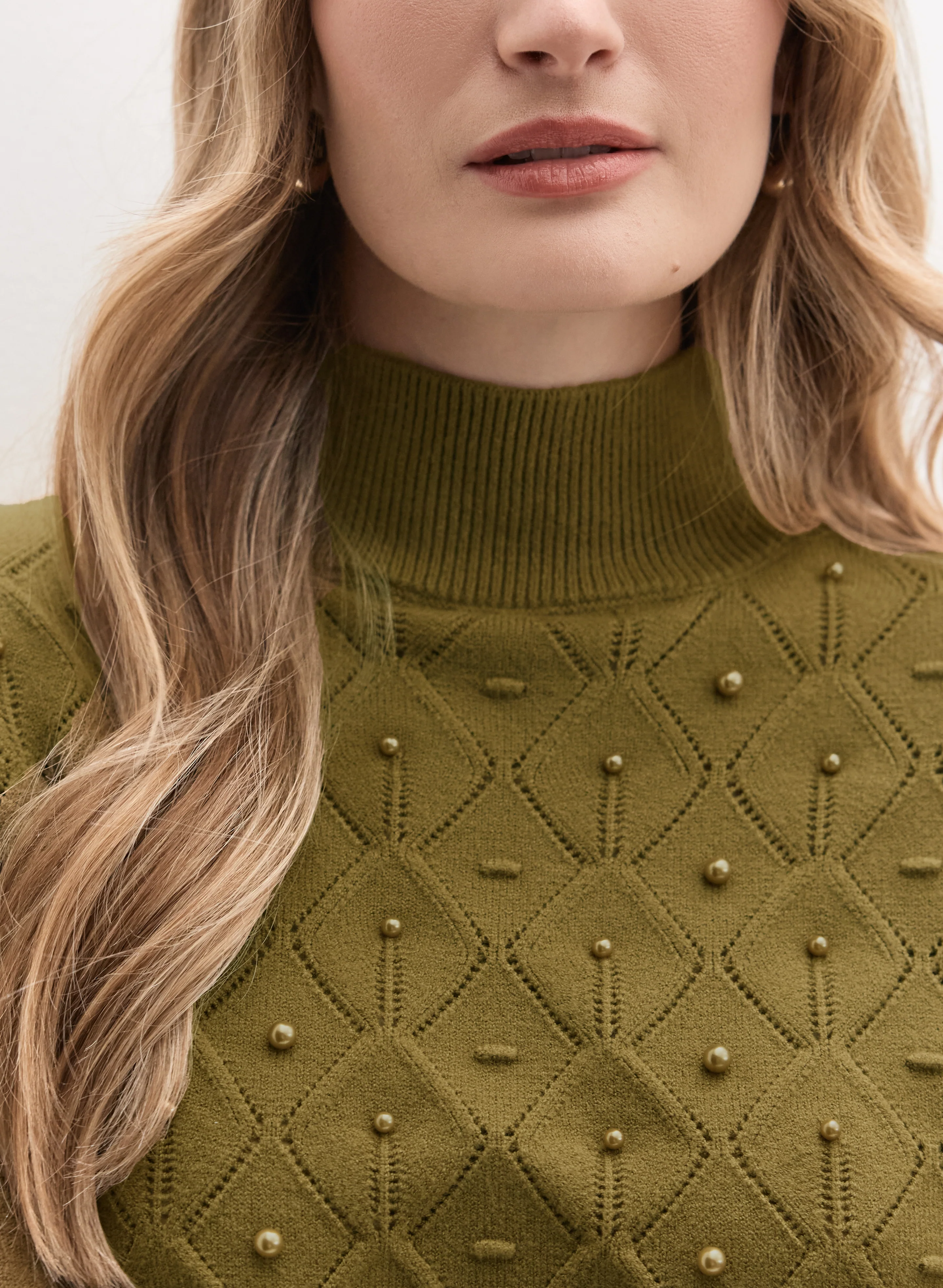 2228-mock-neck-pearl-embellished-sweater-3.webp Mock Neck Pearl Embellished Sweater