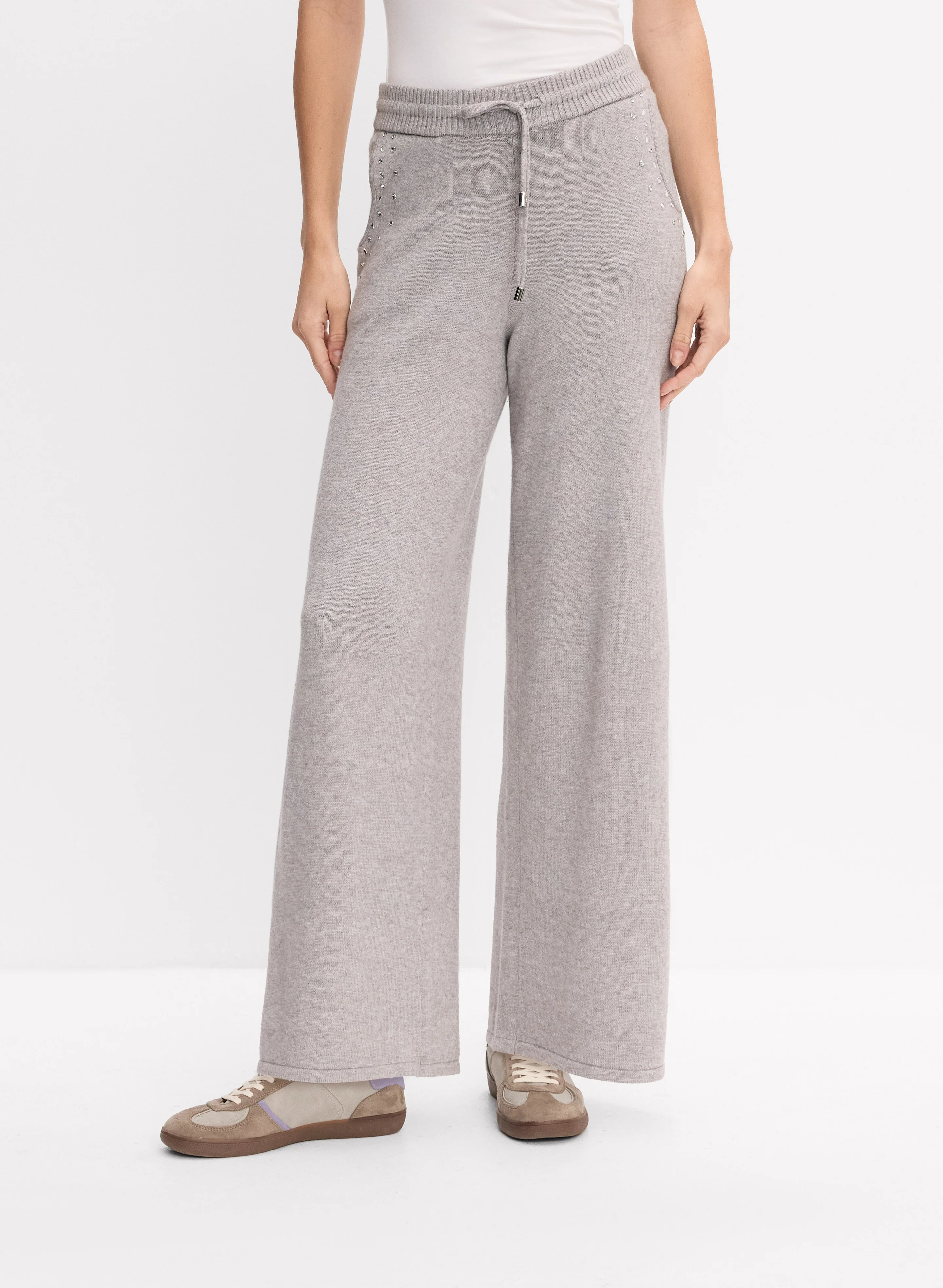 Joseph Ribkoff - Wide-Leg Knit Pants