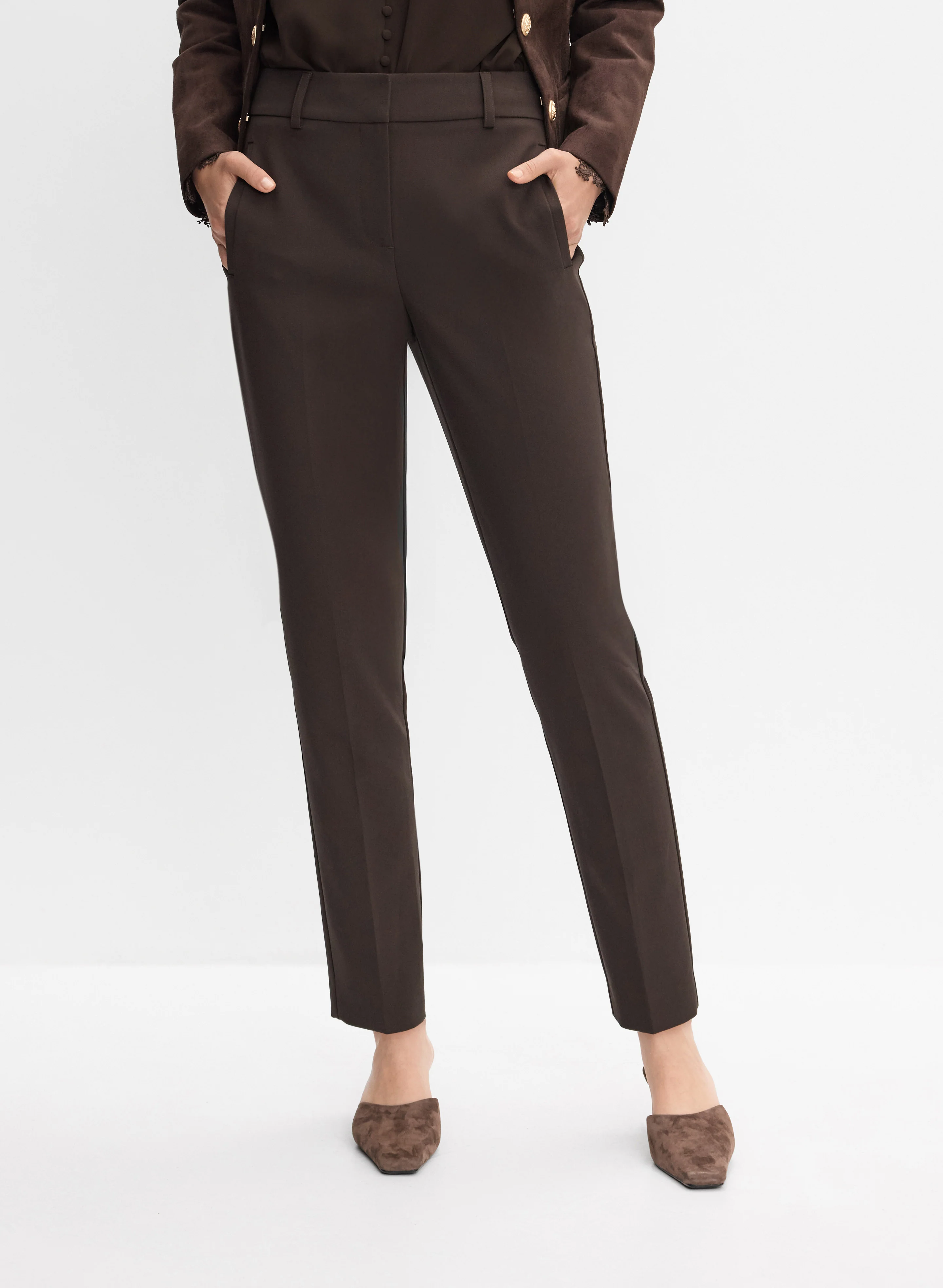 Giselle Slim-Leg Pants