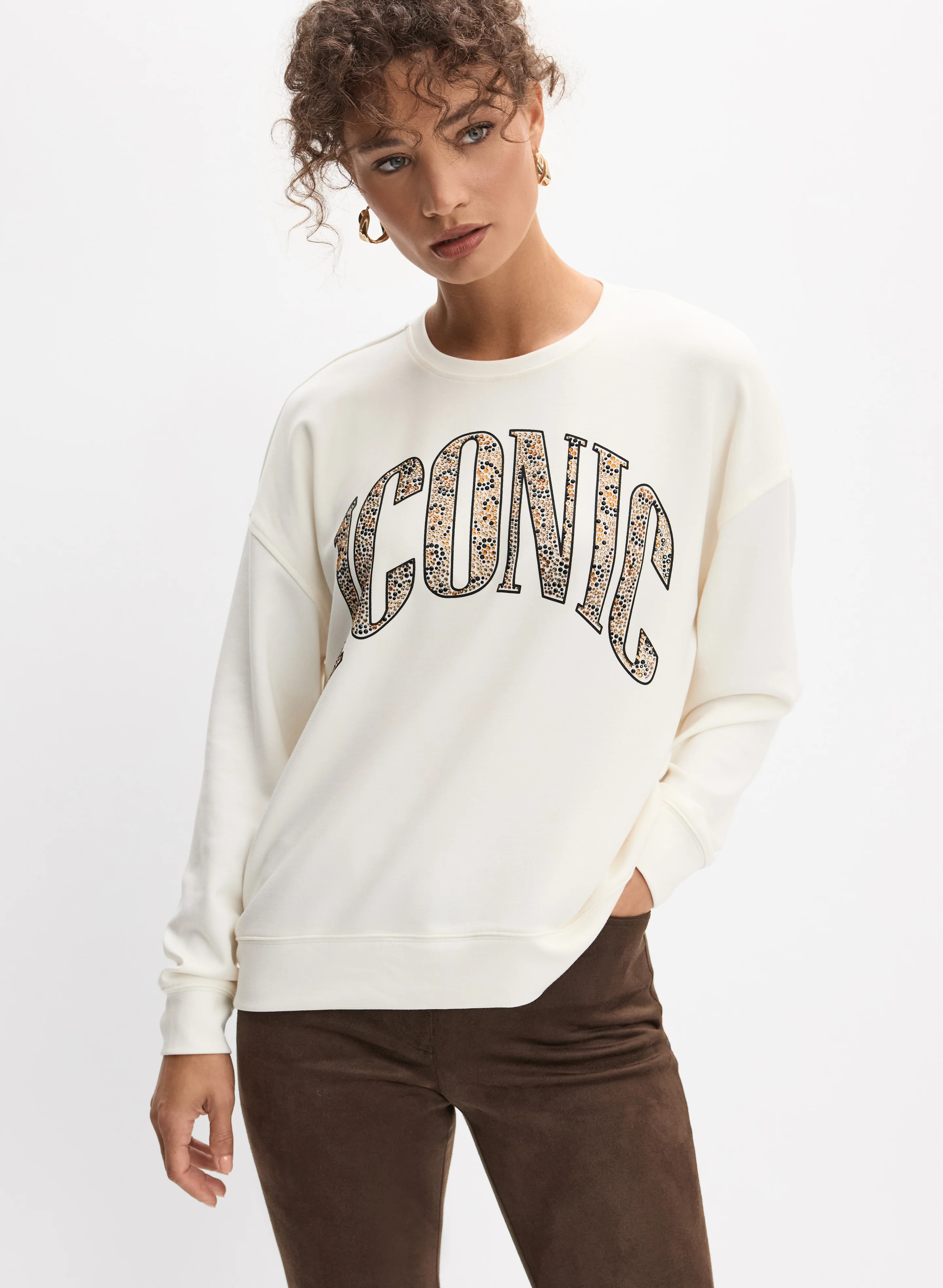 'Iconic' Crewneck Top