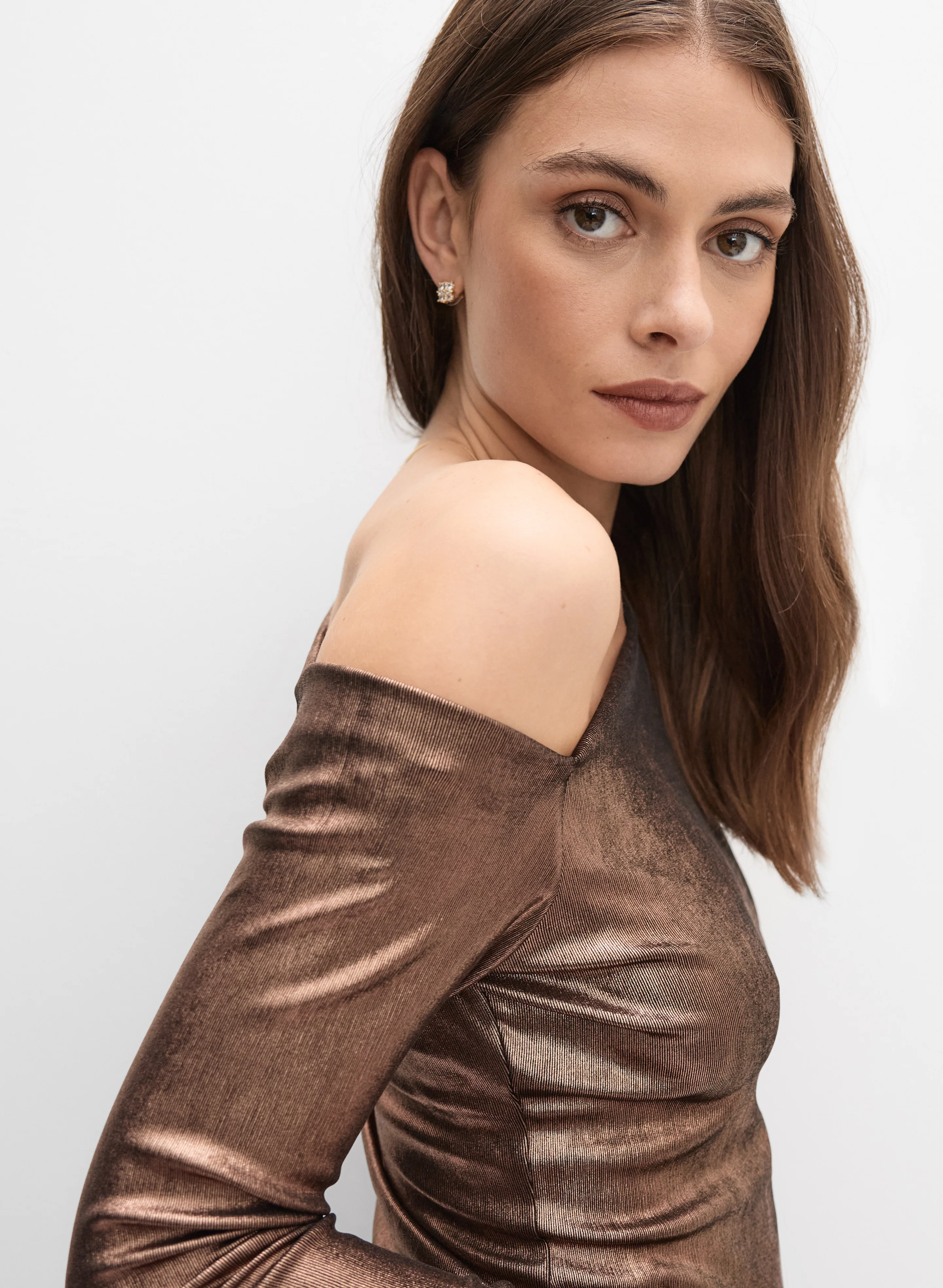 Asymmetric Off-Shoulder Top