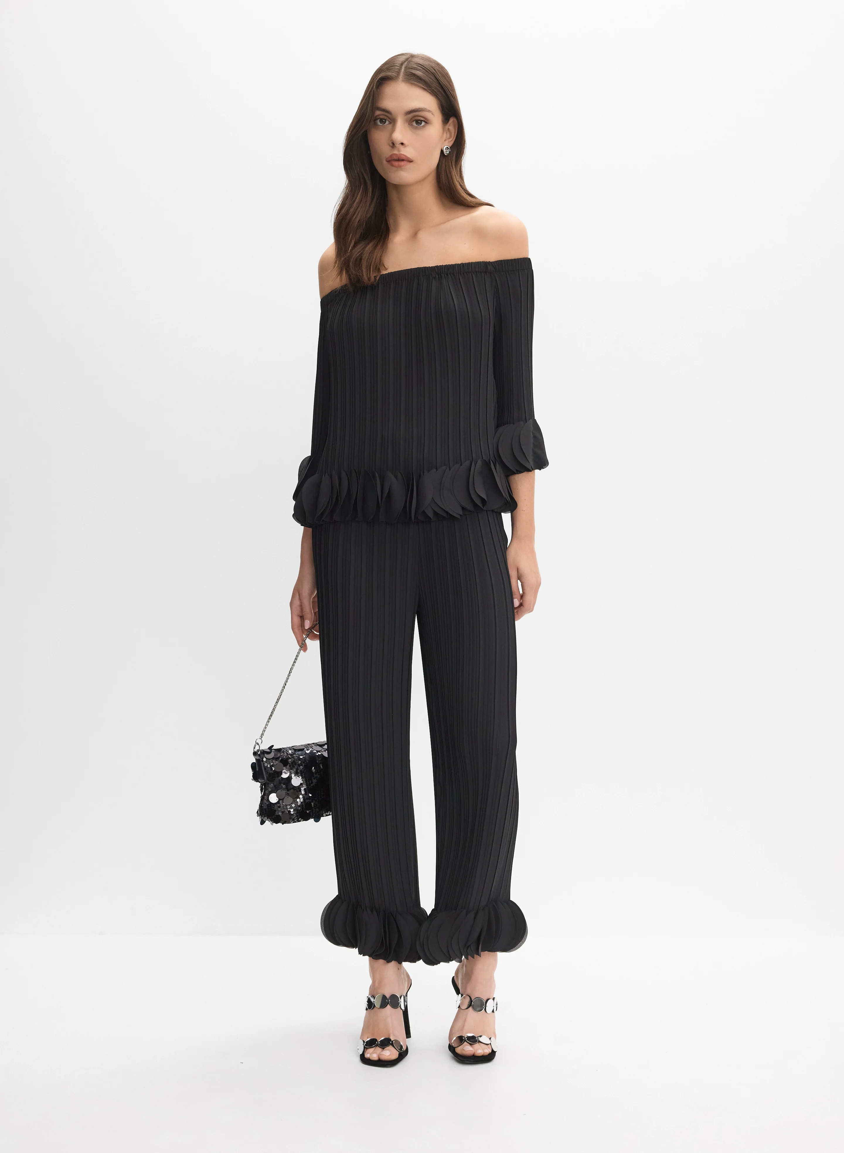 2702-joseph-ribkoff-pleated-straight-leg-pants-3.webp Joseph Ribkoff - Pleated Straight-Leg Pants