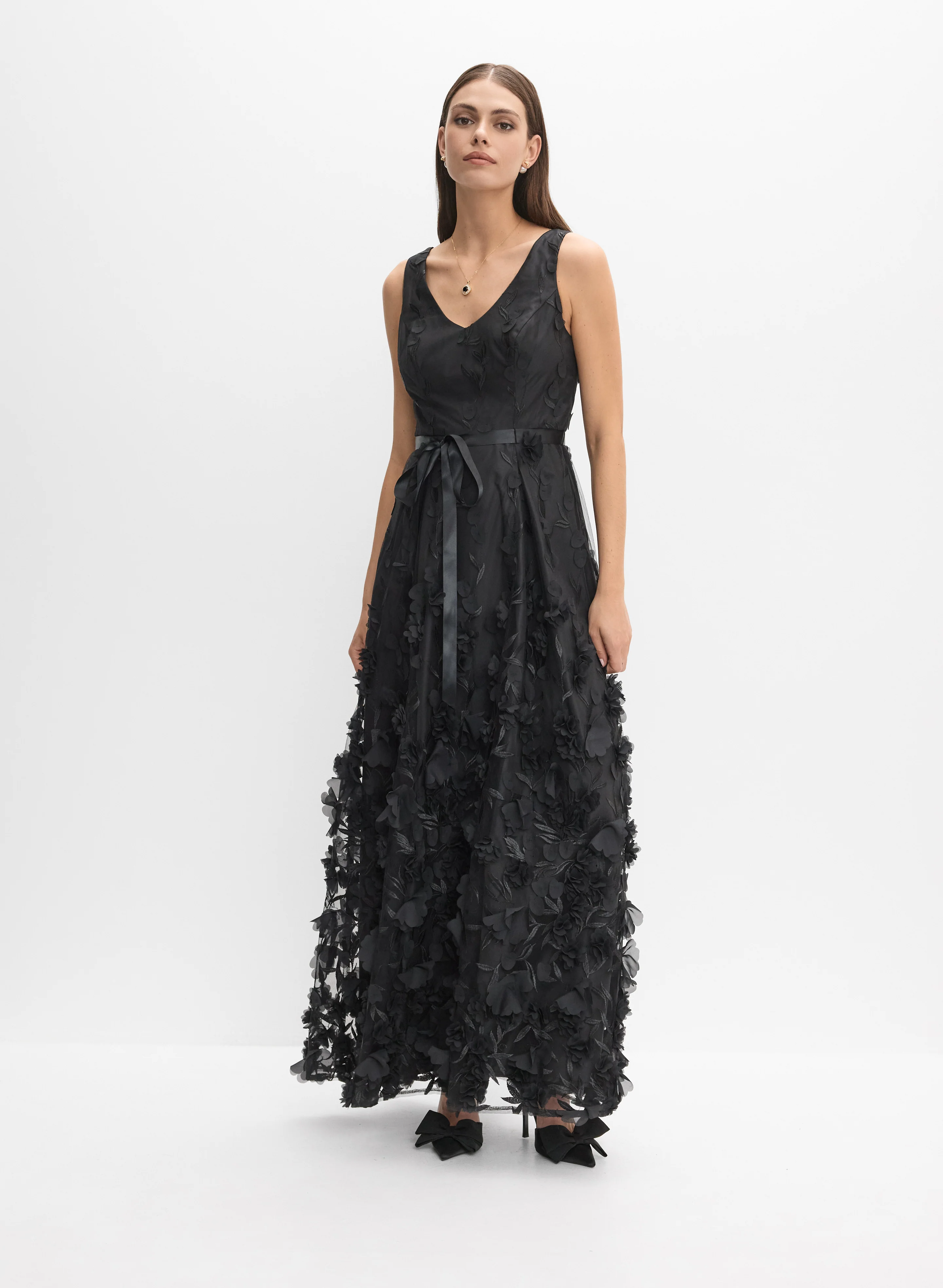 Alex Evenings - 3D Floral Dress