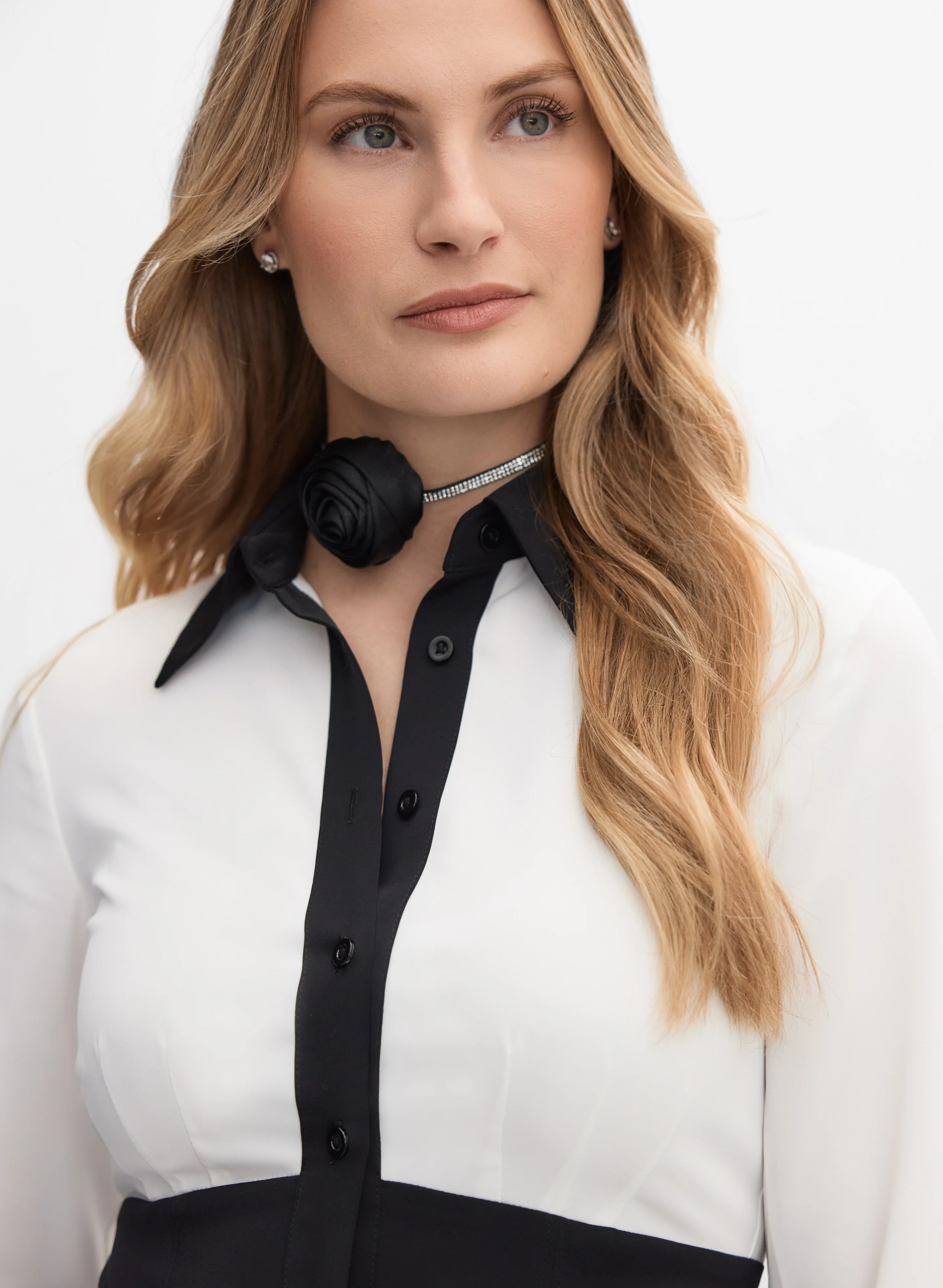 Colour Block Blouse