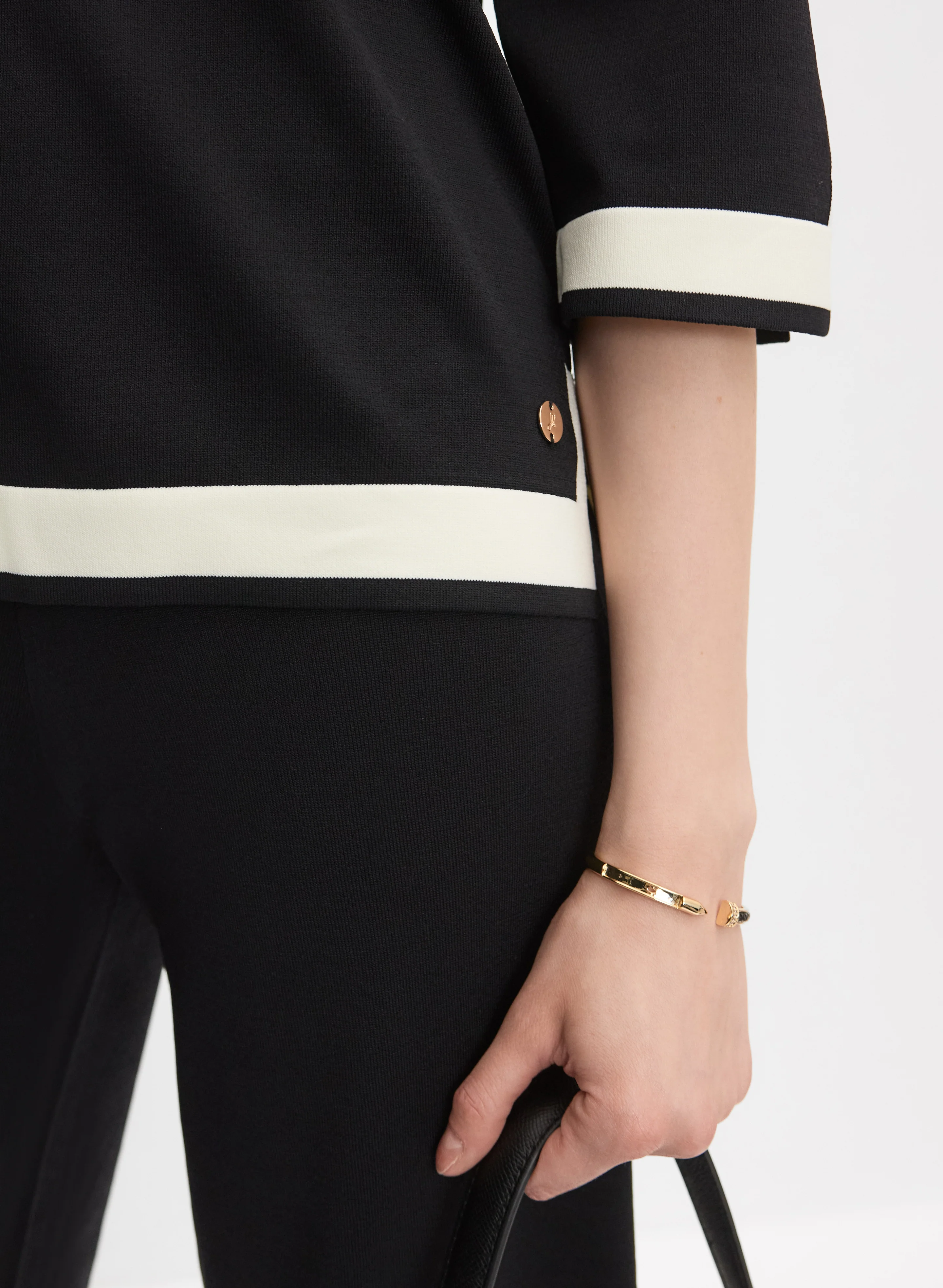 Joseph Ribkoff - Contrast Trim Pullover